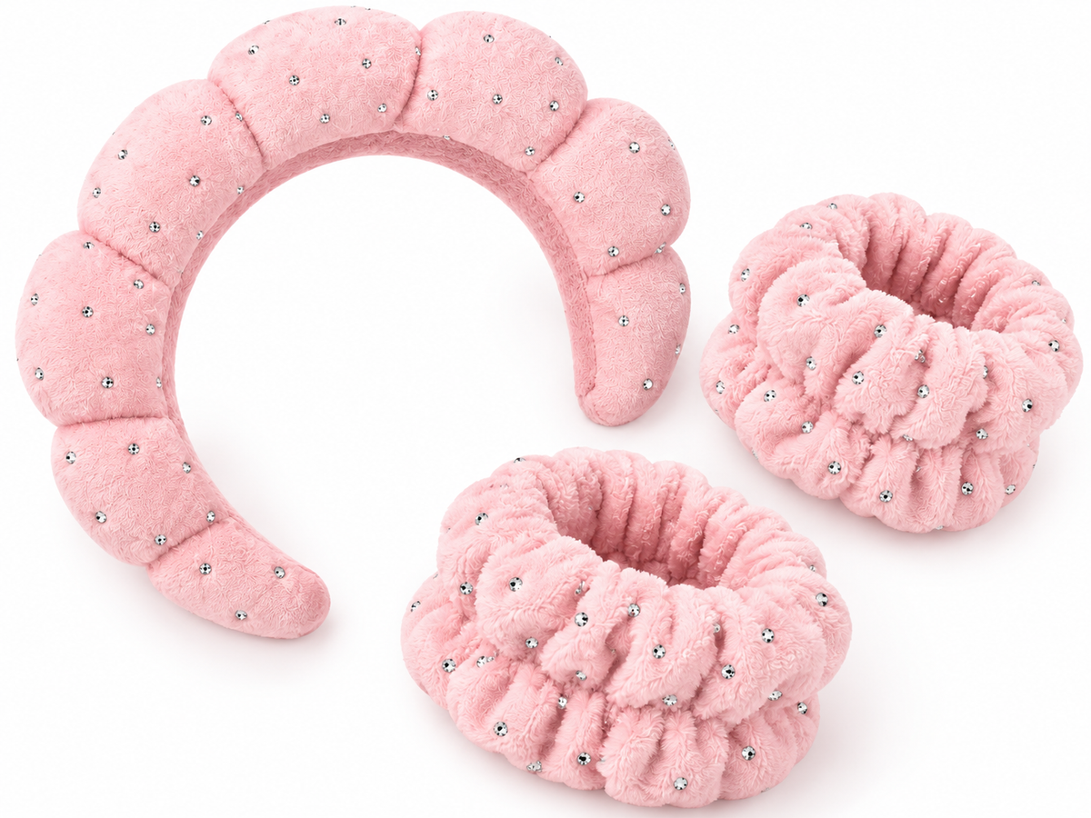 Glitz & Glam Pink Bling Cleanse Set