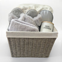 Load image into Gallery viewer, TRUSPA GIFT BASKET- LILAC GRAY
