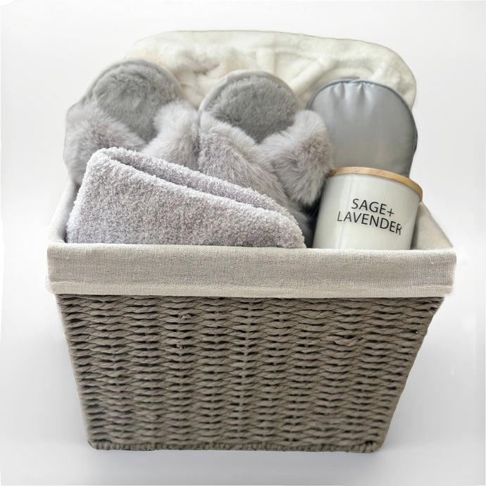 TRUSPA GIFT BASKET- LILAC GRAY