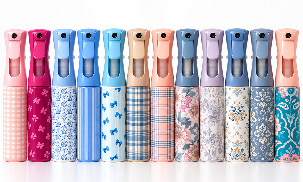 Pattern Continuous Mist Bottles