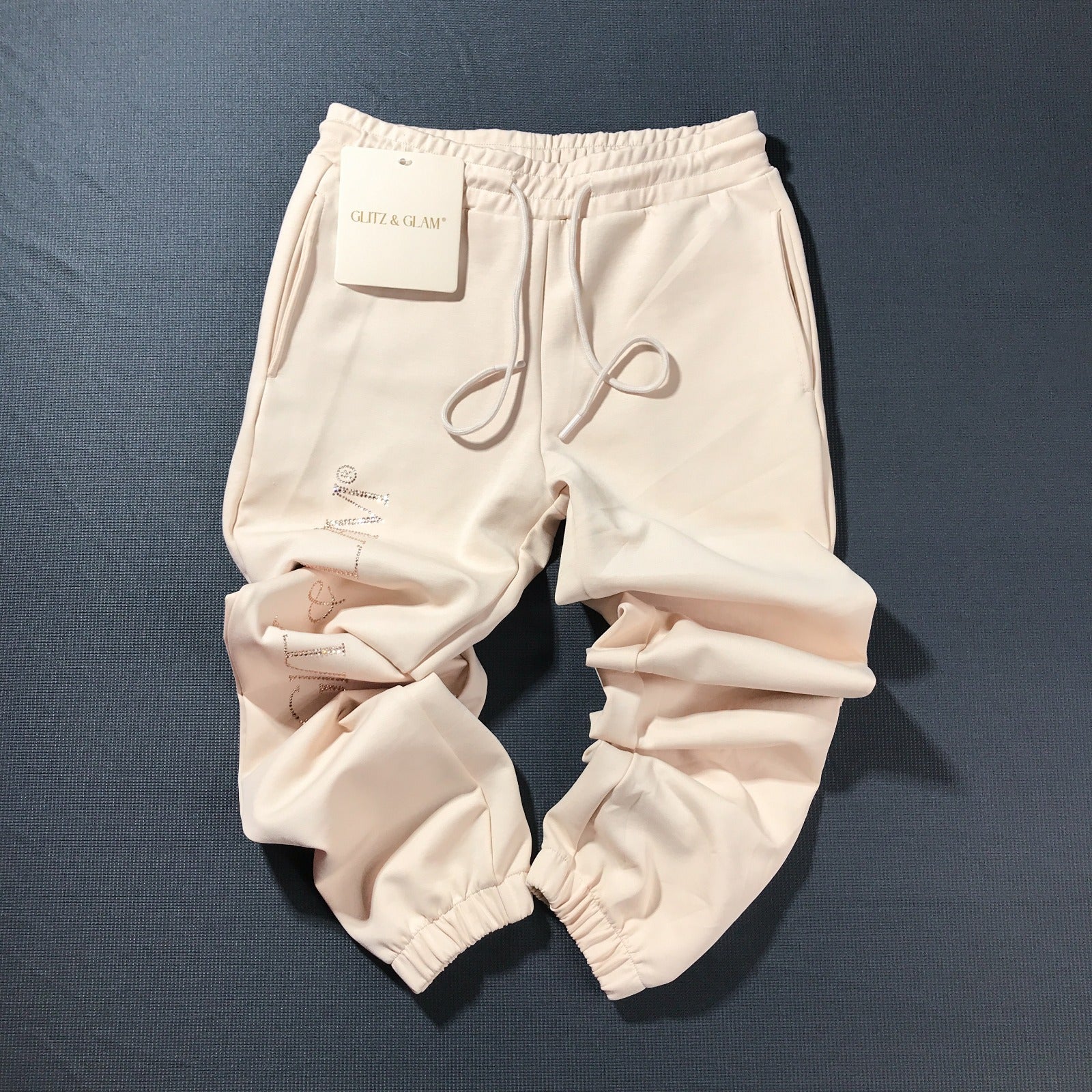 Glitz & Glam Jogger | Champagne