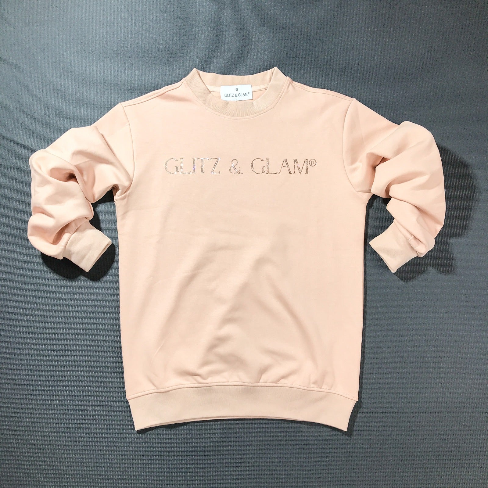 Glitz & Glam Crew Neck | Pink