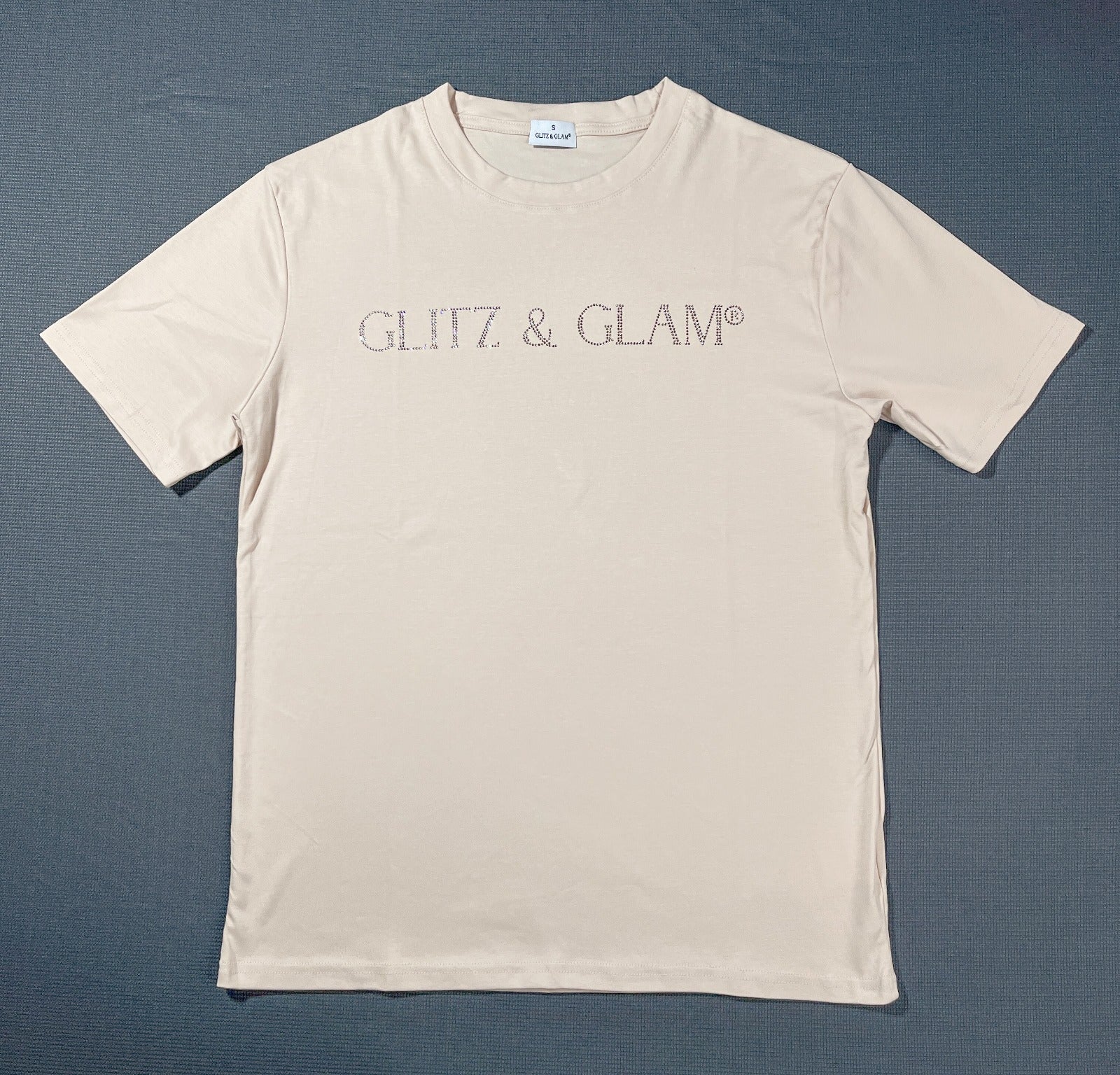 Glitz & Glam T-Shirt | Champagne