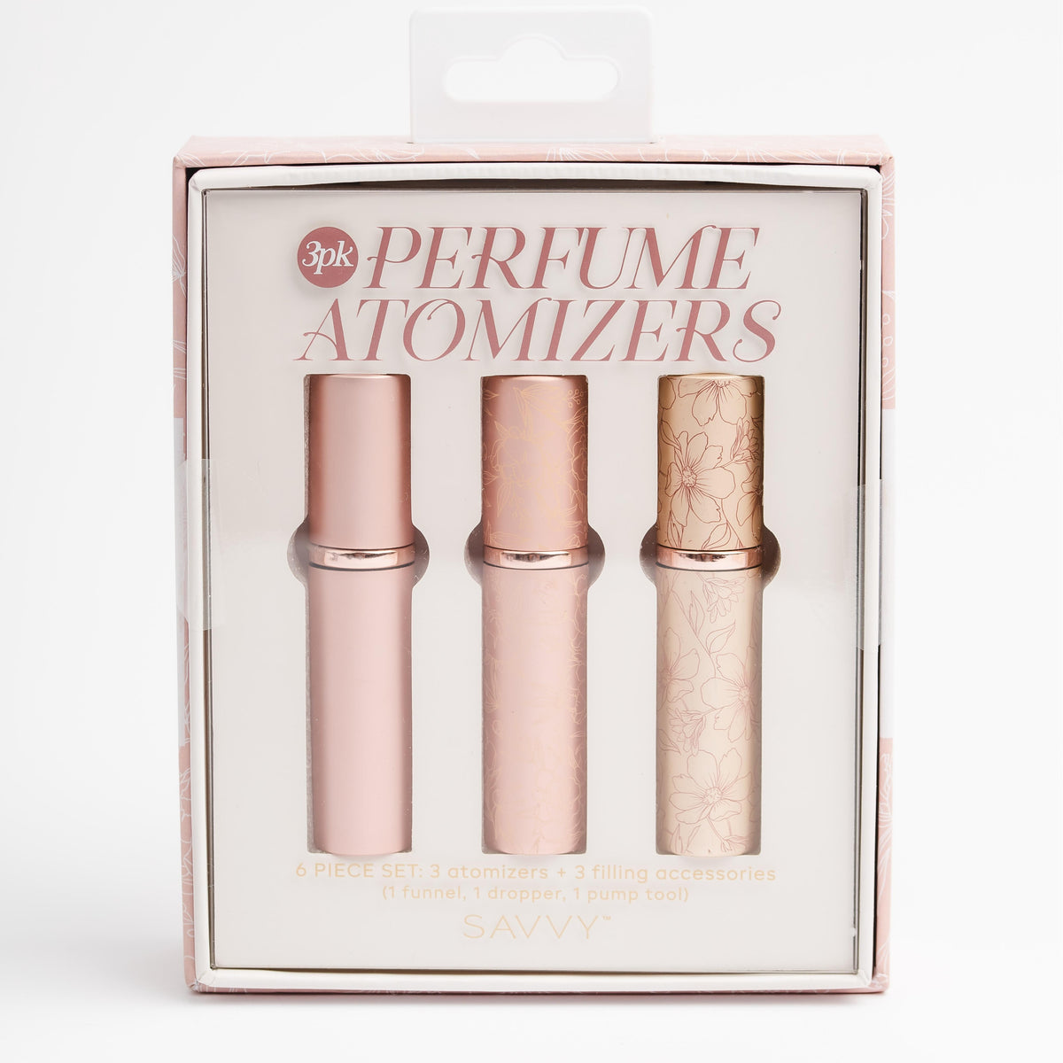 Savvy 6pc Travel Atomizer Set