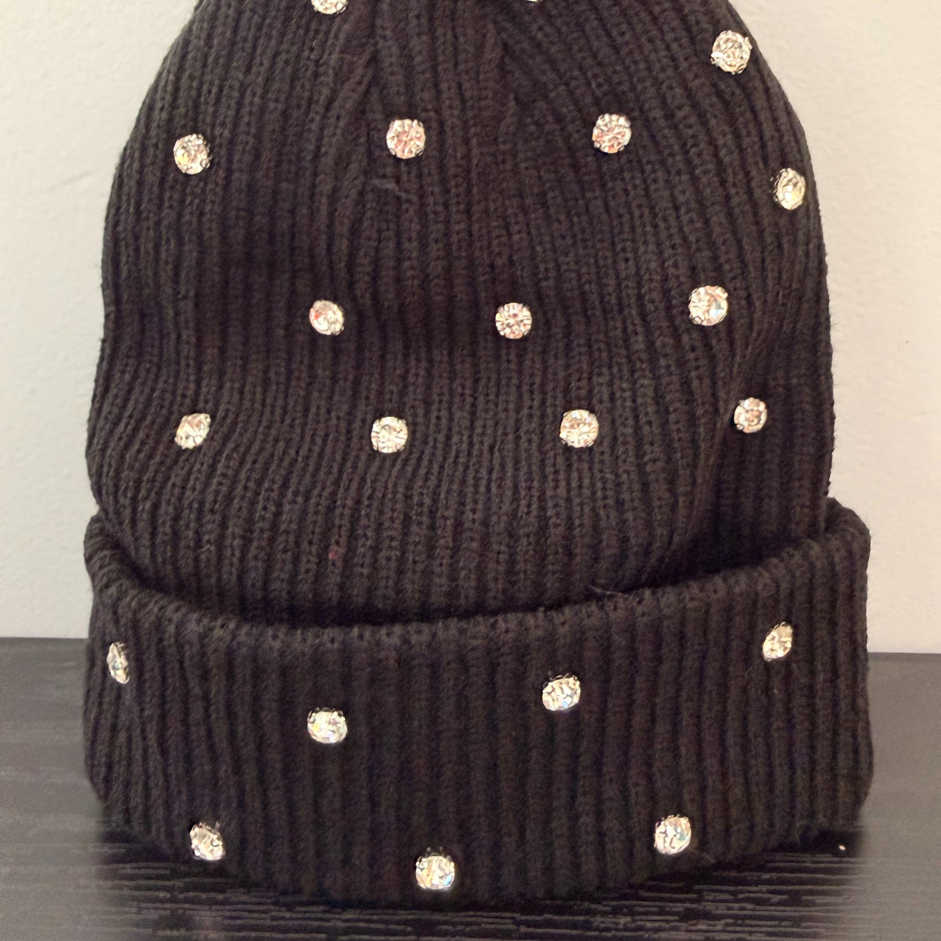 Rhinestone Beanie