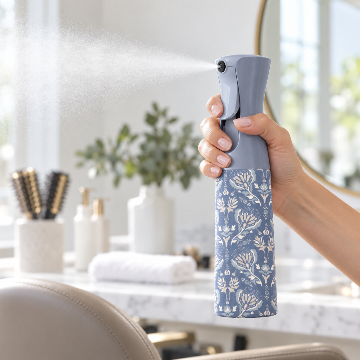 Patterned Continuous Mist Bottle