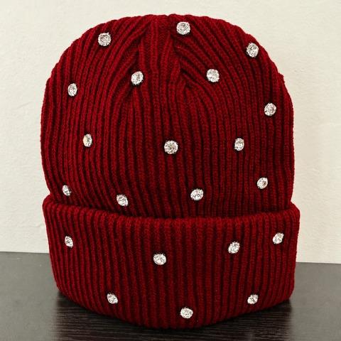 Rhinestone Beanie