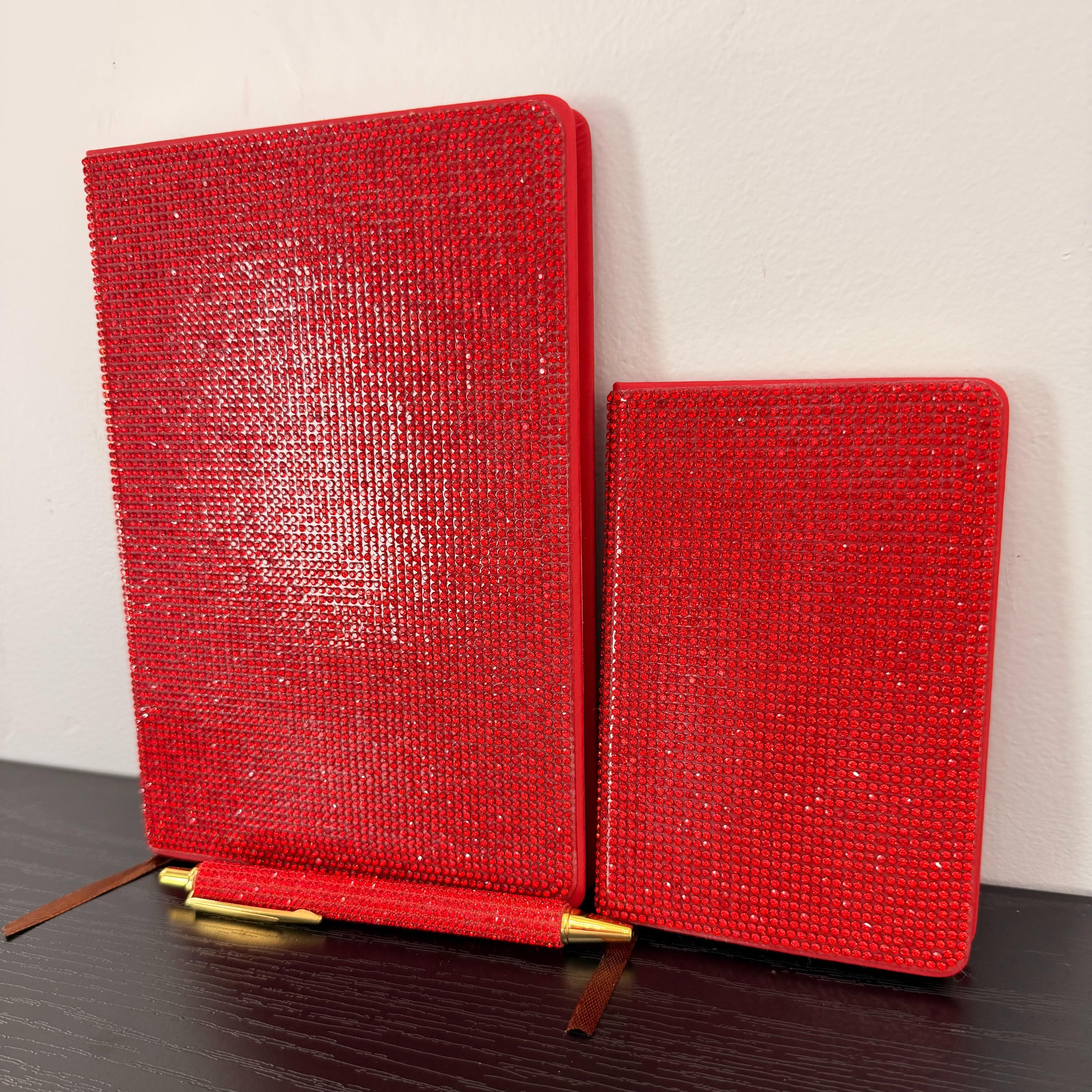 Diamond Studded Notebook & Pen Set