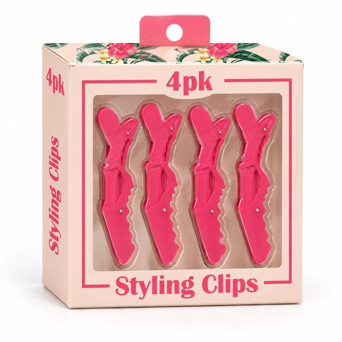 4-Pack Styling Hair Clips