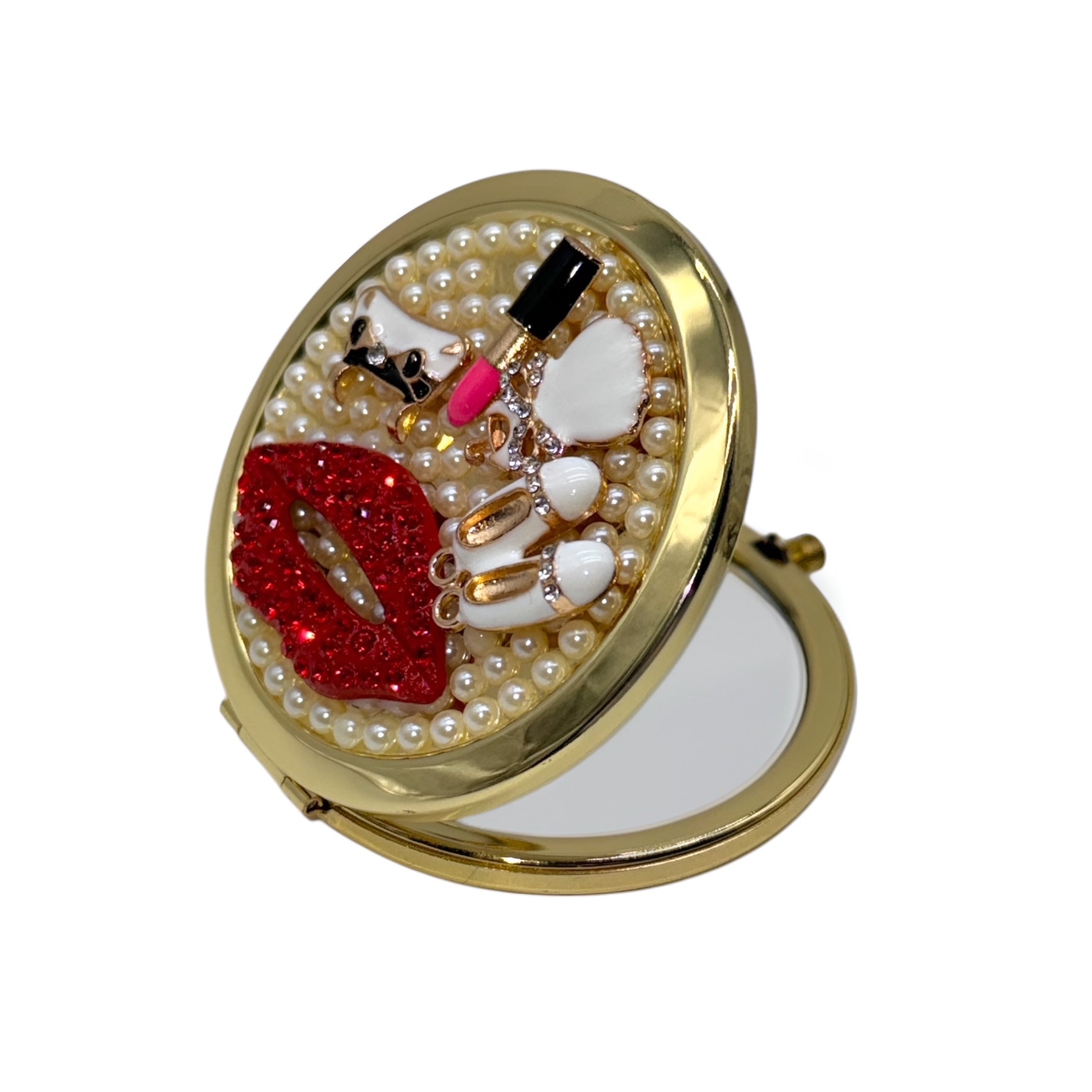 RED BLING LIPS Compact Mirror | LIMITED EDITION | MIR643