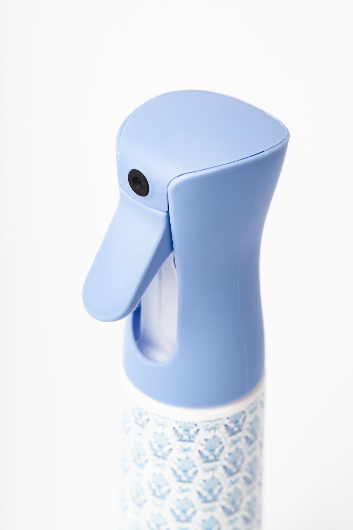 CoquetteCouture Continuous Mist Bottle | Blue Floral & Bow Damask