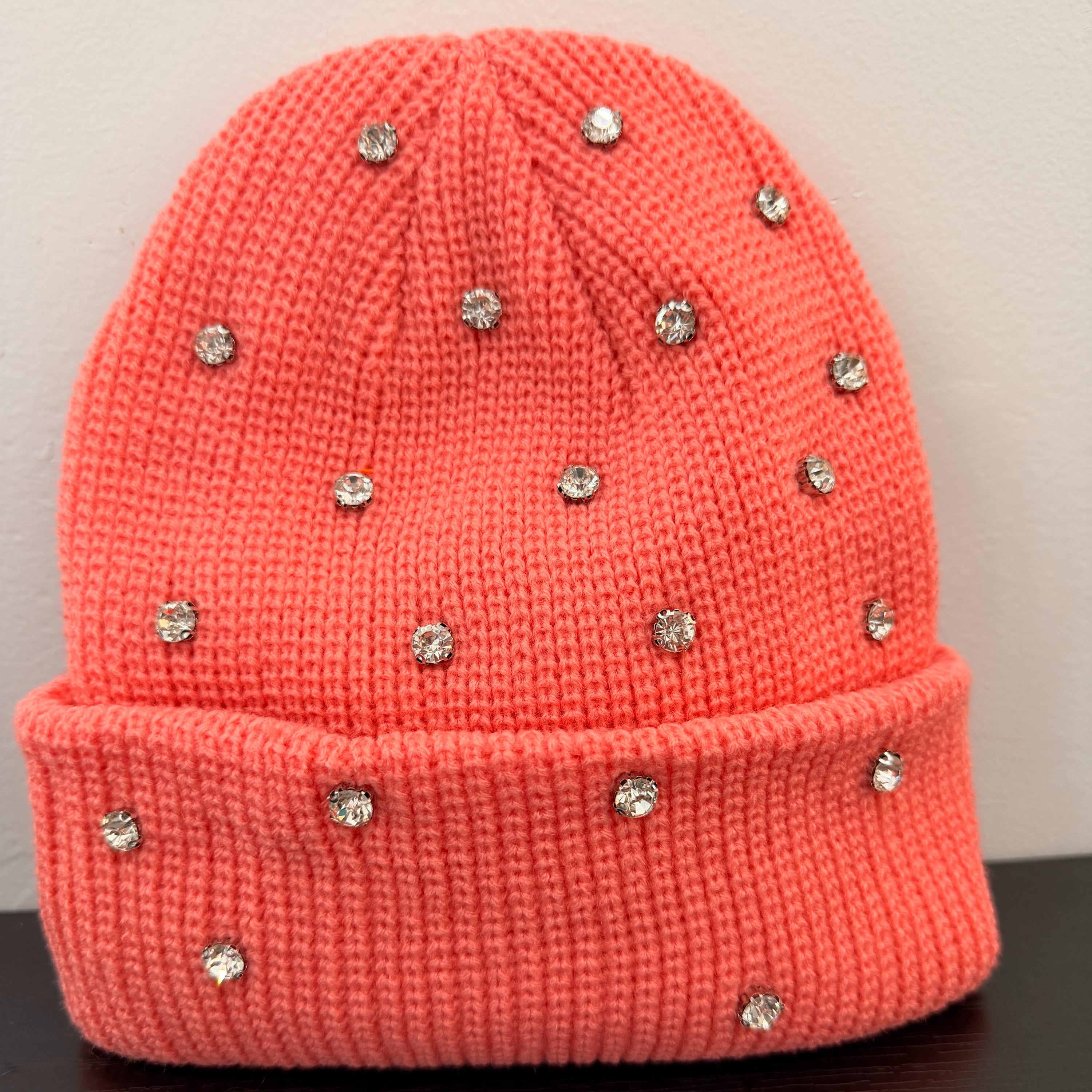 Rhinestone Beanie