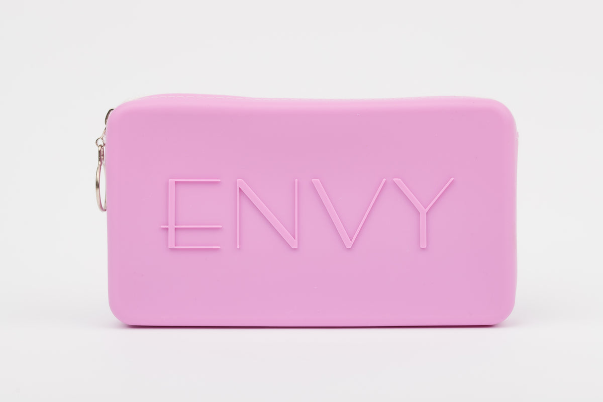 Radiant Orchid pink silicone carrying case