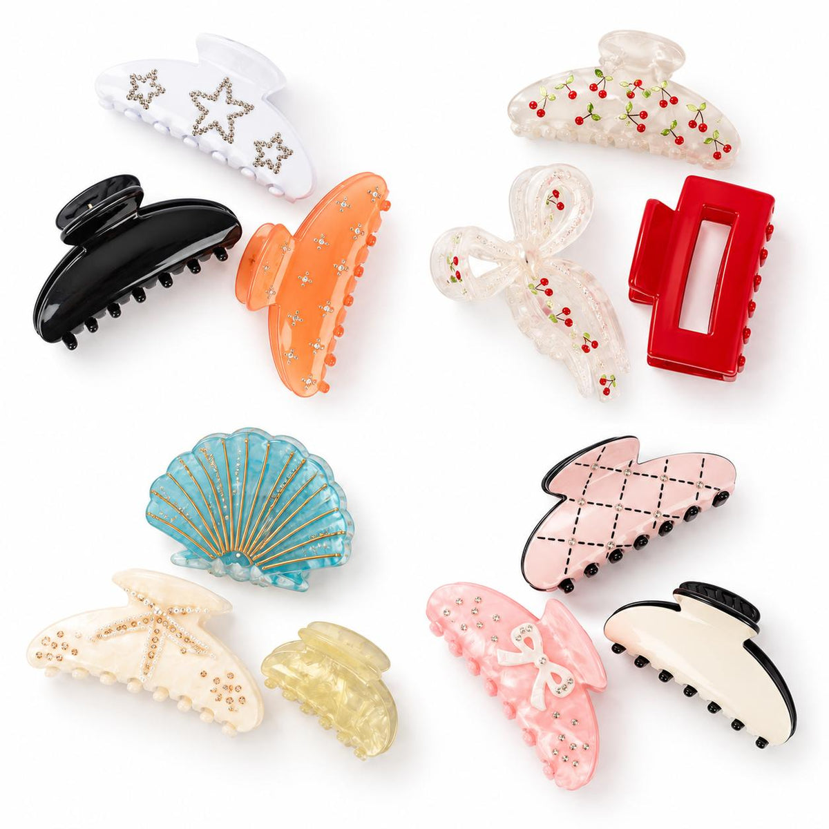 Glitz & Glam | 3pk Hair Clip Set