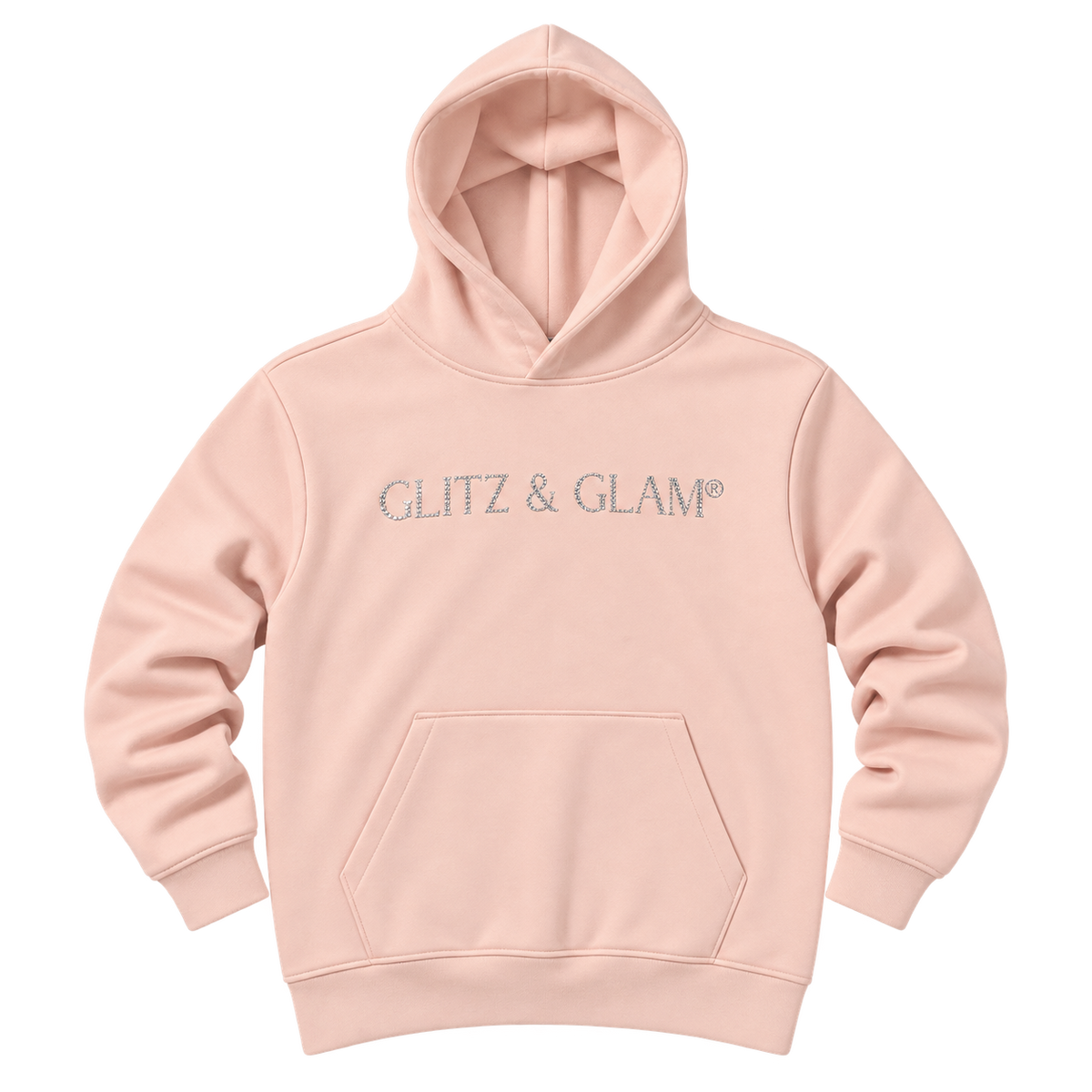 Background-free product photo of Glitz & Glam Hoodie | Pink