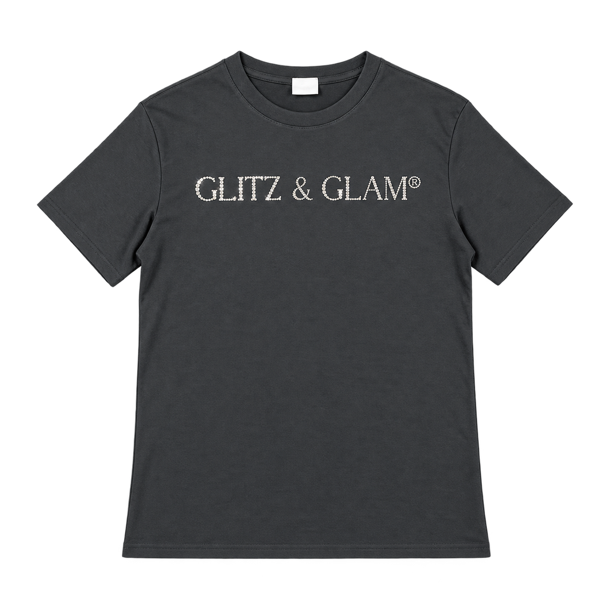 Background-free product photo of Glitz & Glam T-Shirt | Black