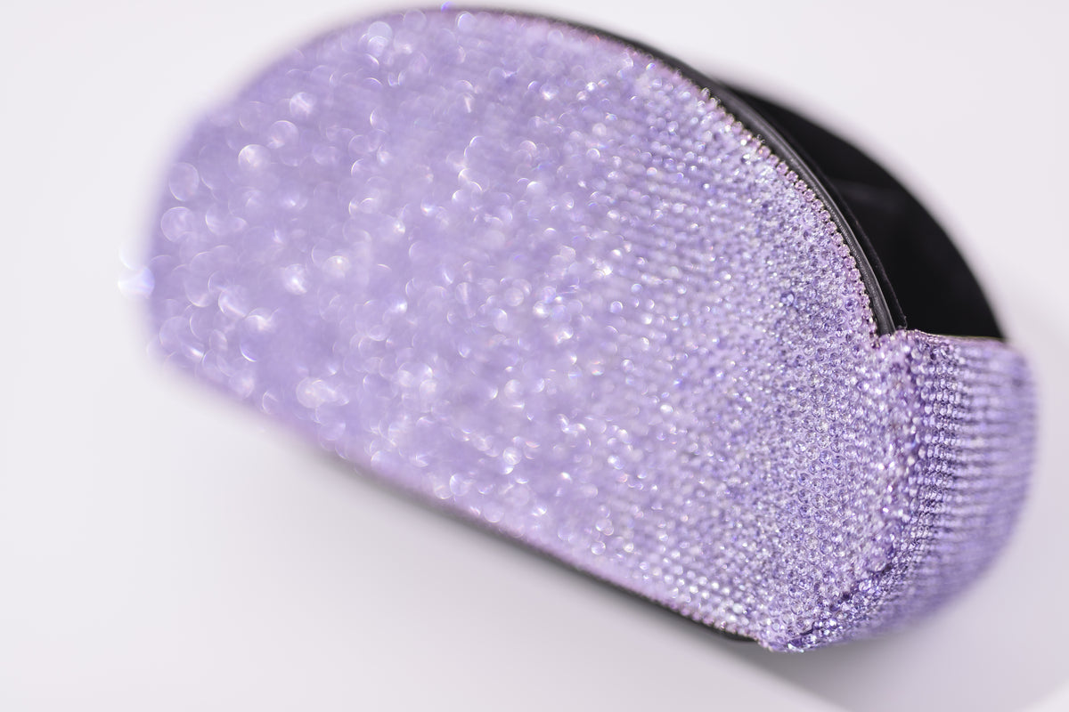 Violet Glitz & Glam Half Moon Makeup Brush Holder | GG4689, product view 8