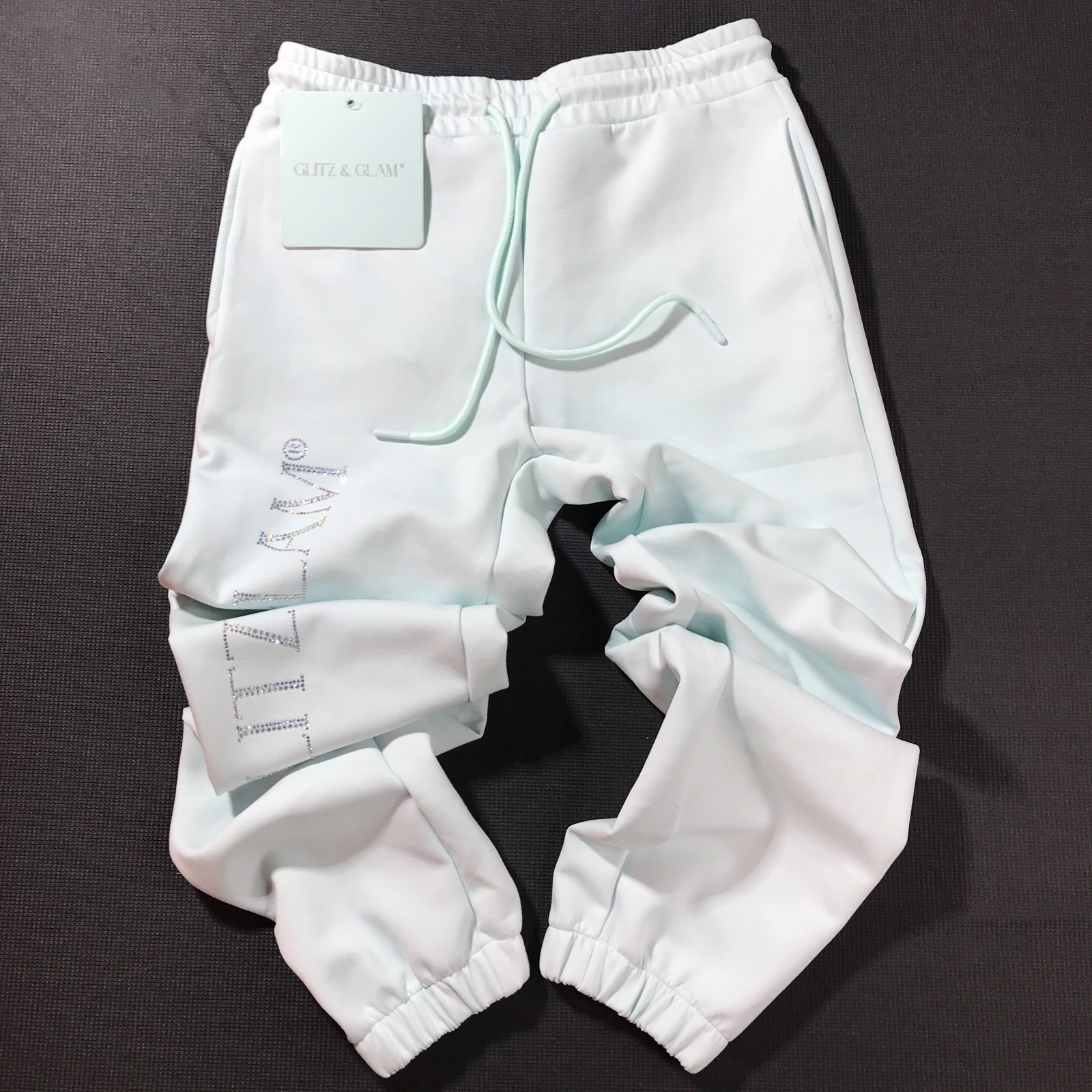 Glitz & Glam Jogger | Icy Blue