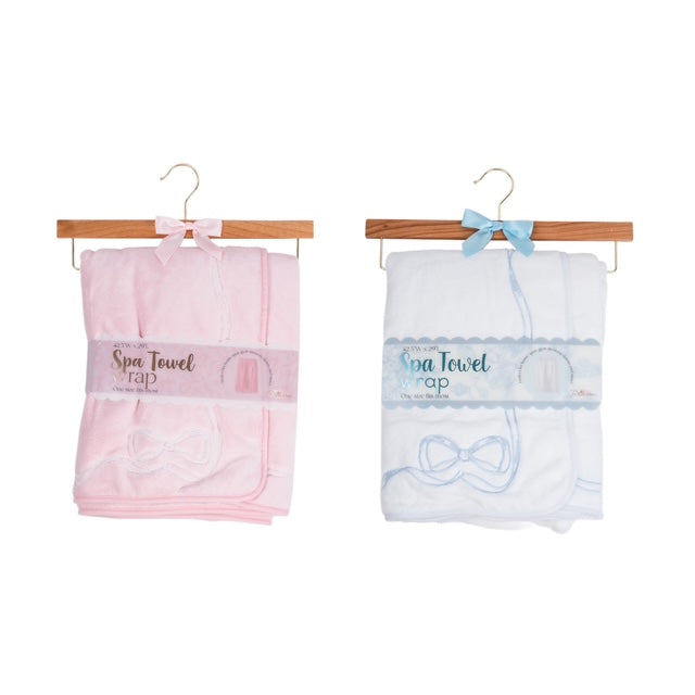 Primrose Embroidered Spa Towel Wrap
