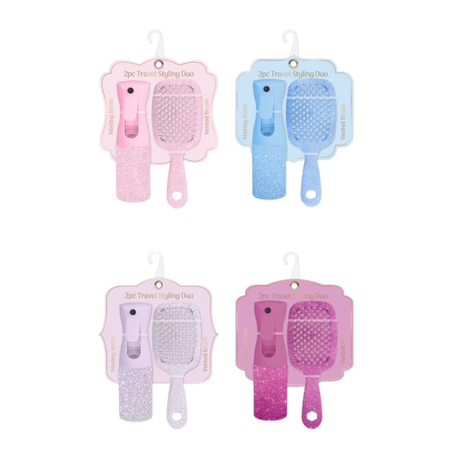 Vented Brush & Mist bottle Duo