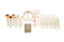 Load image into Gallery viewer, Silver/Rose Mega Glitz &amp; Glam | 32pc Essentials Collection Brush Set | PRE ORDER!
