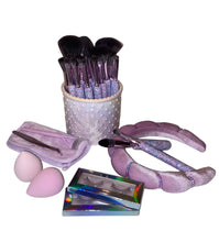 Load image into Gallery viewer, Bling/Pearl Mega Glitz &amp; Glam | 30pc Essentials Collection Brush Set | PRE ORDER!
