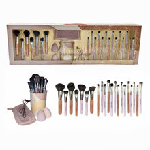 Load image into Gallery viewer, Glitz &amp; Glam | NUDE GLITTER 26pc Essentials Collection Brush Set
