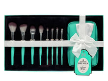 Load image into Gallery viewer, THE TIFFANY SET/BLING BOW Glitz &amp; Glam | 9pc Essentials Collection Brush Set | MUB430
