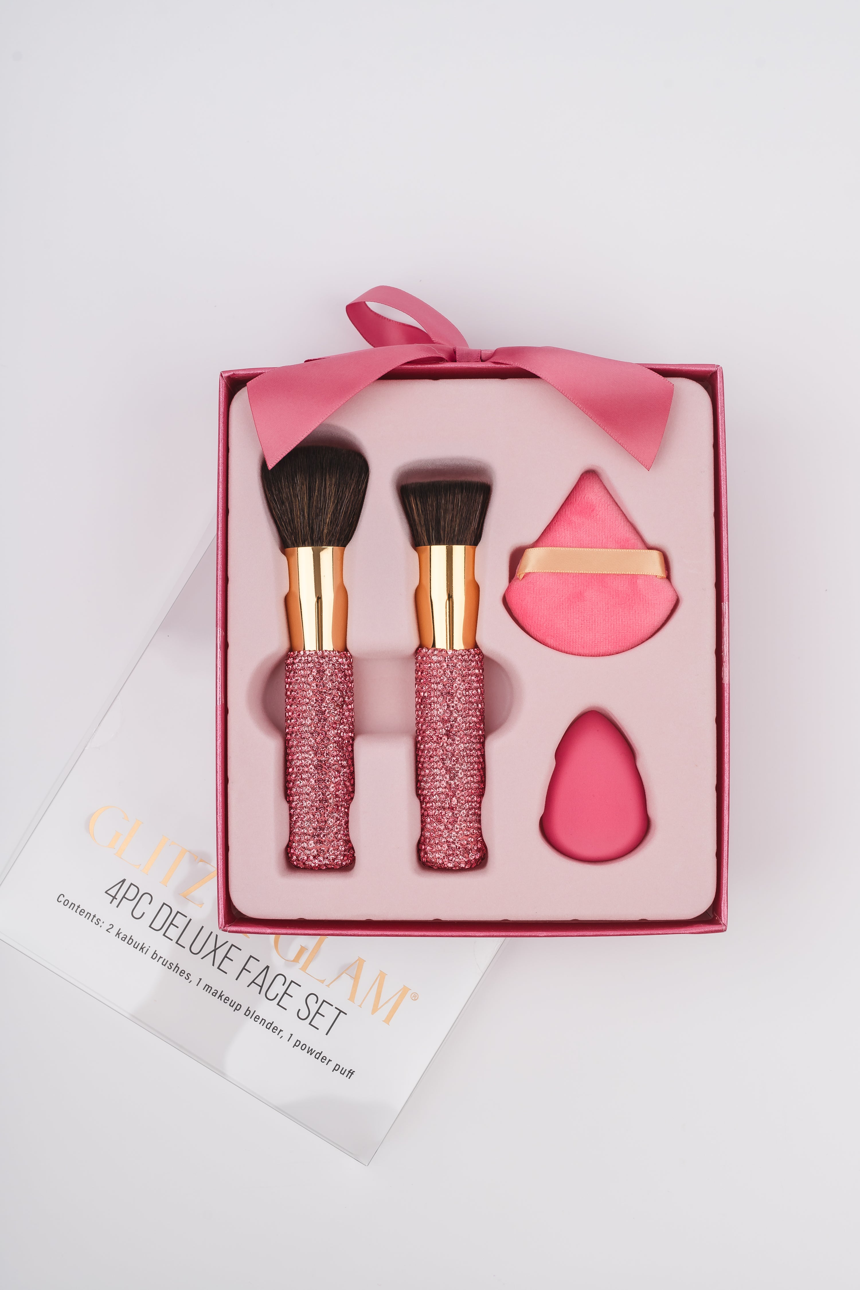 Ruby Pink Glitz & Glam |4pc Deluxe Face Set | GG18752