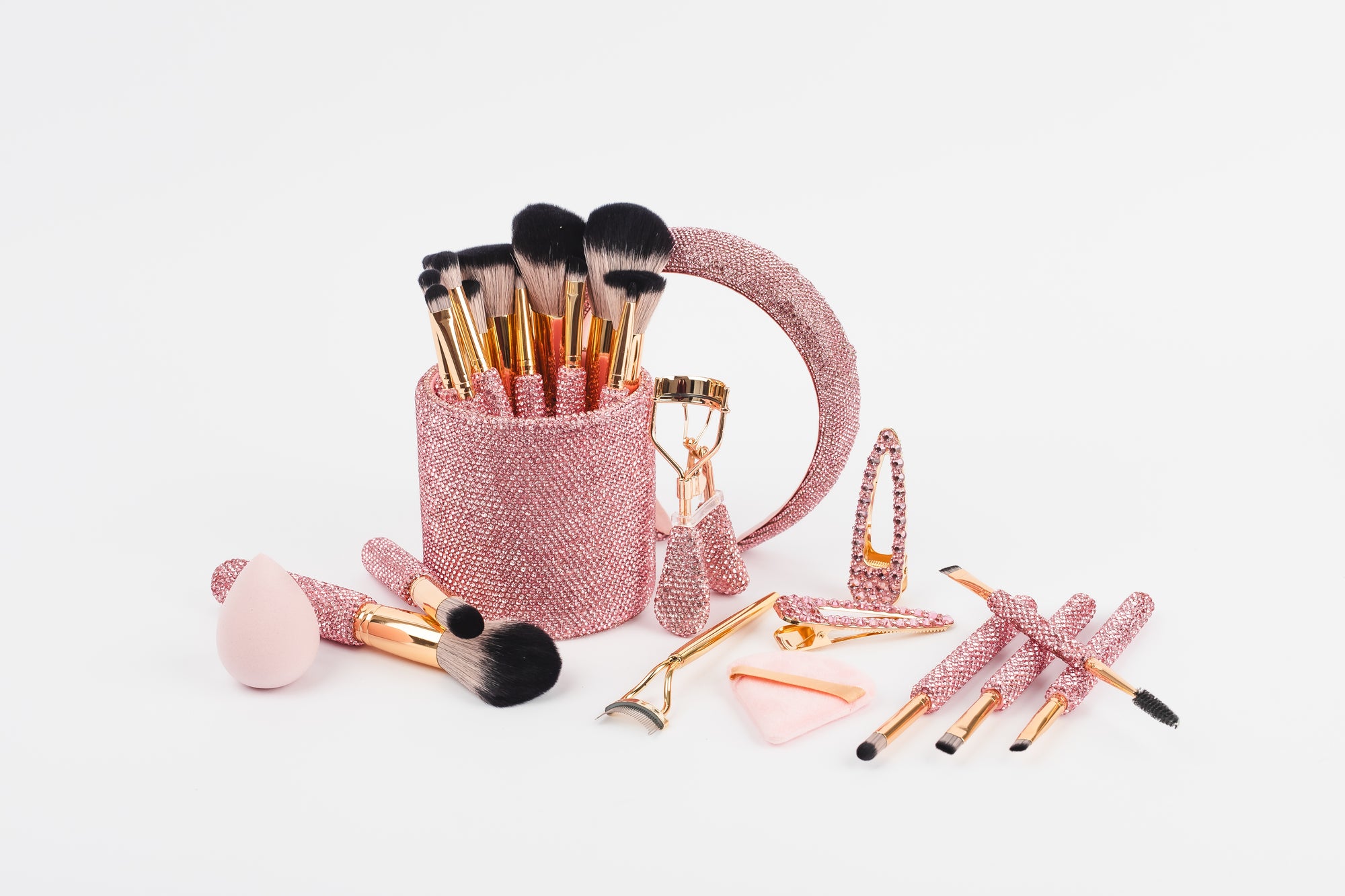 Pink Glitz & Glam | 29pc Essentials Collection Brush Set | MU9685