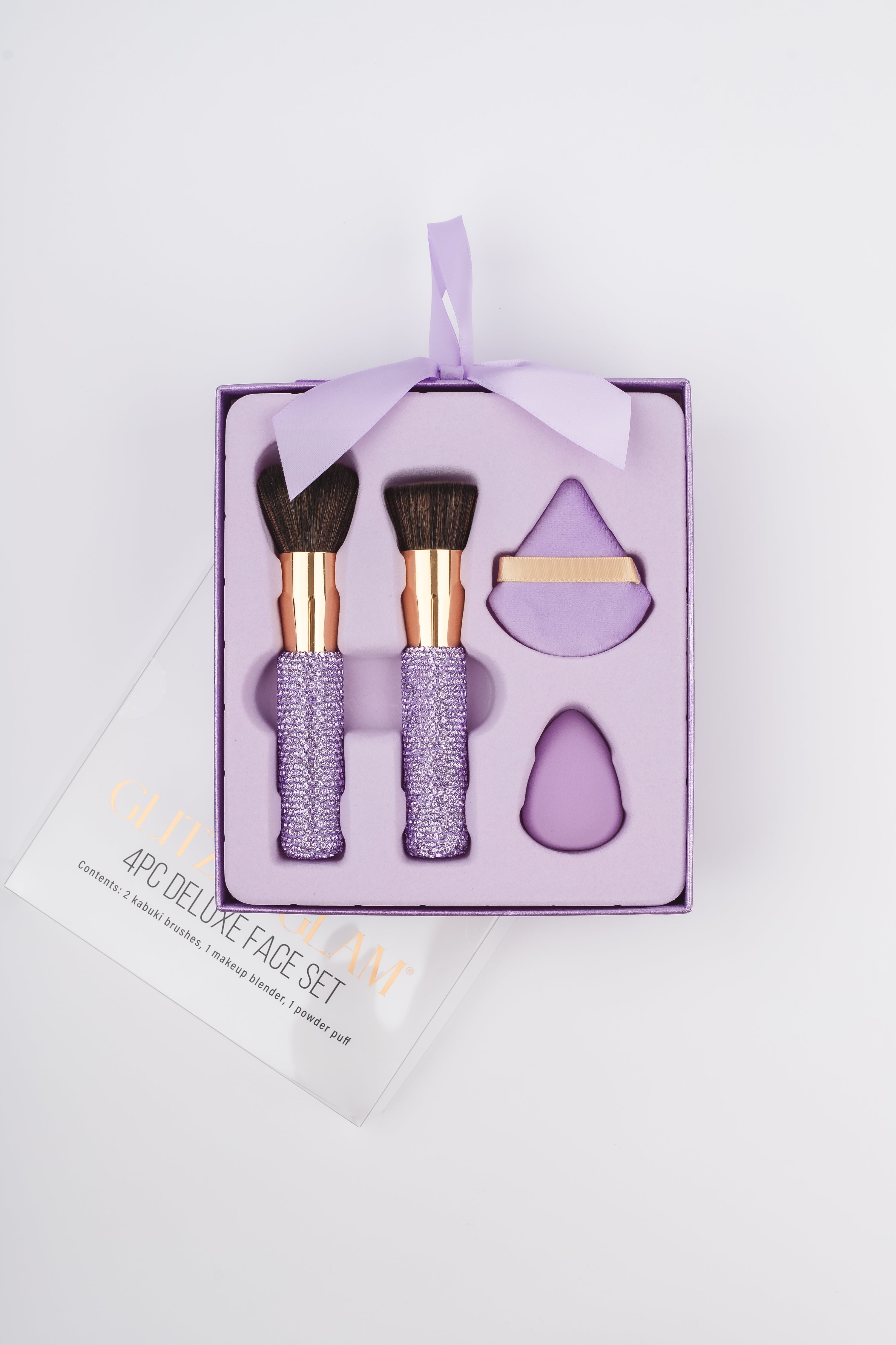 Light Purple Glitz & Glam |4pc Deluxe Face Set | GG26399