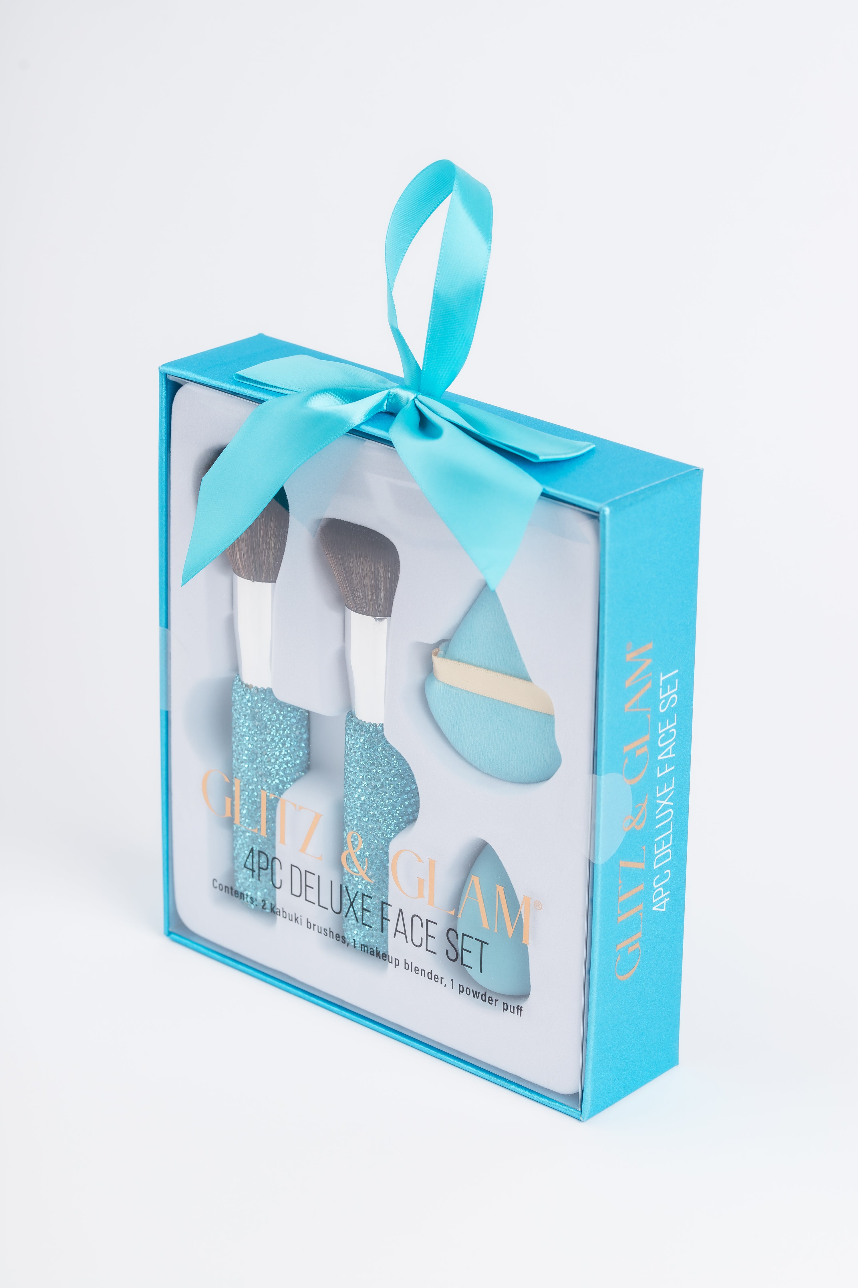 Aquamarine Glitz & Glam |4pc Deluxe Face Set | GG18751