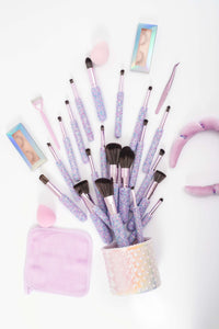 PEARL BLING Mega Glitz & Glam | 30pc Essentials Collection Brush Set | MU9690-B