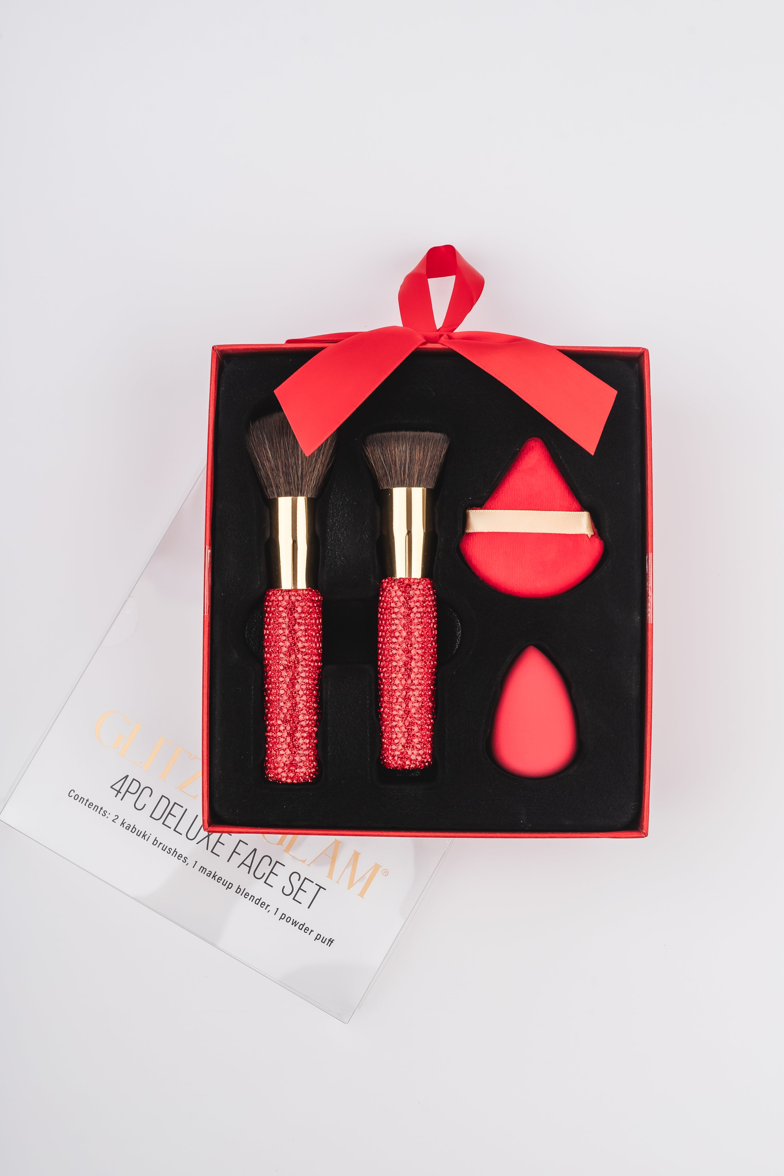 Red Glitz & Glam |4pc Deluxe Face Set | GG26397