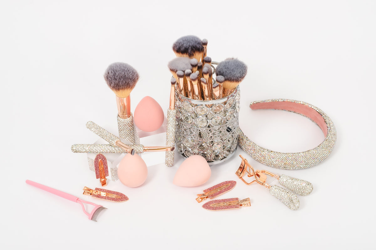 Silver Bling /Rose Gold  Glitz & Glam | 32pc Essential Collection | MU0307BL