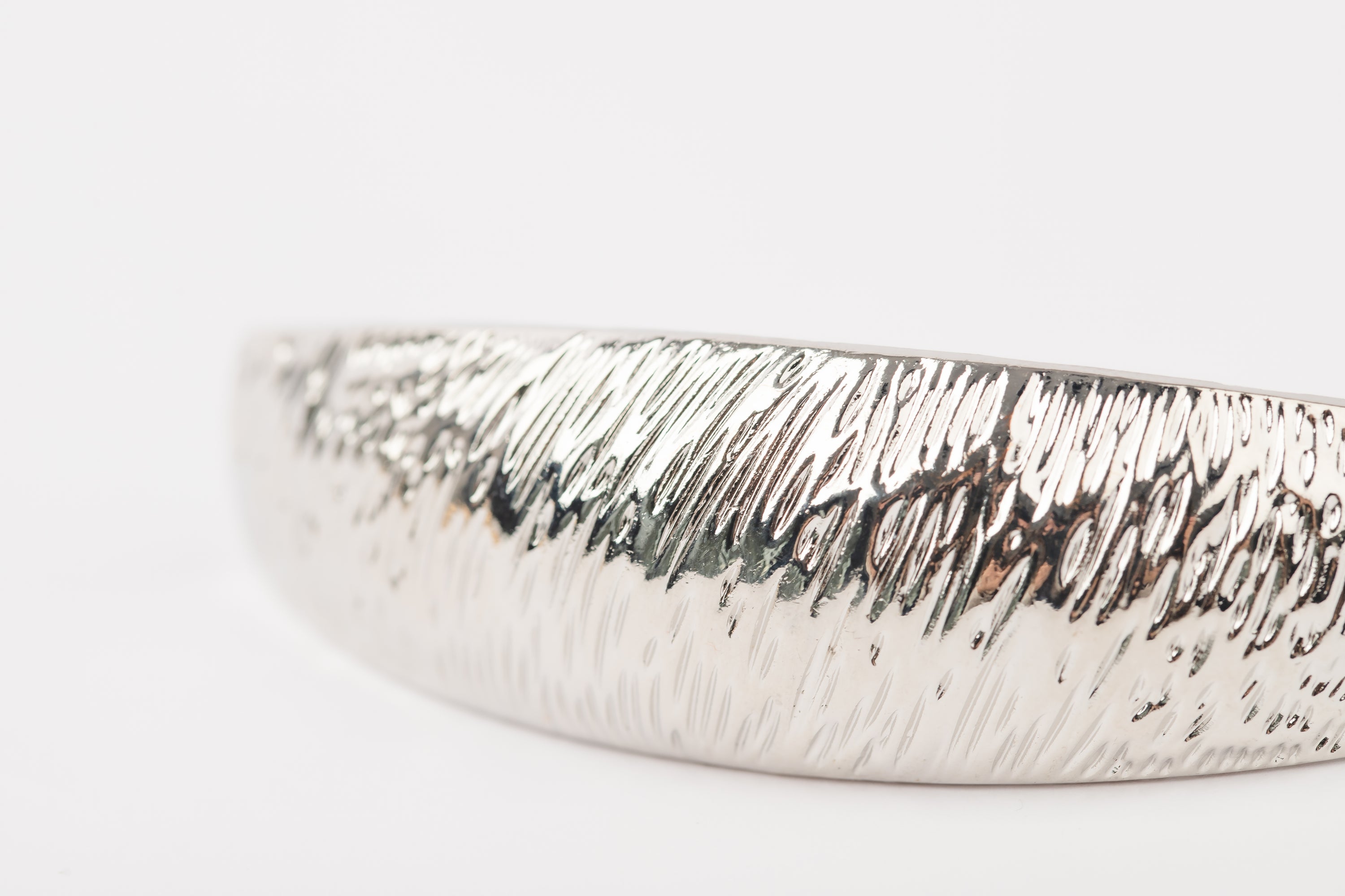 2pk GOLD/SILVER TEXTURED Barrettes