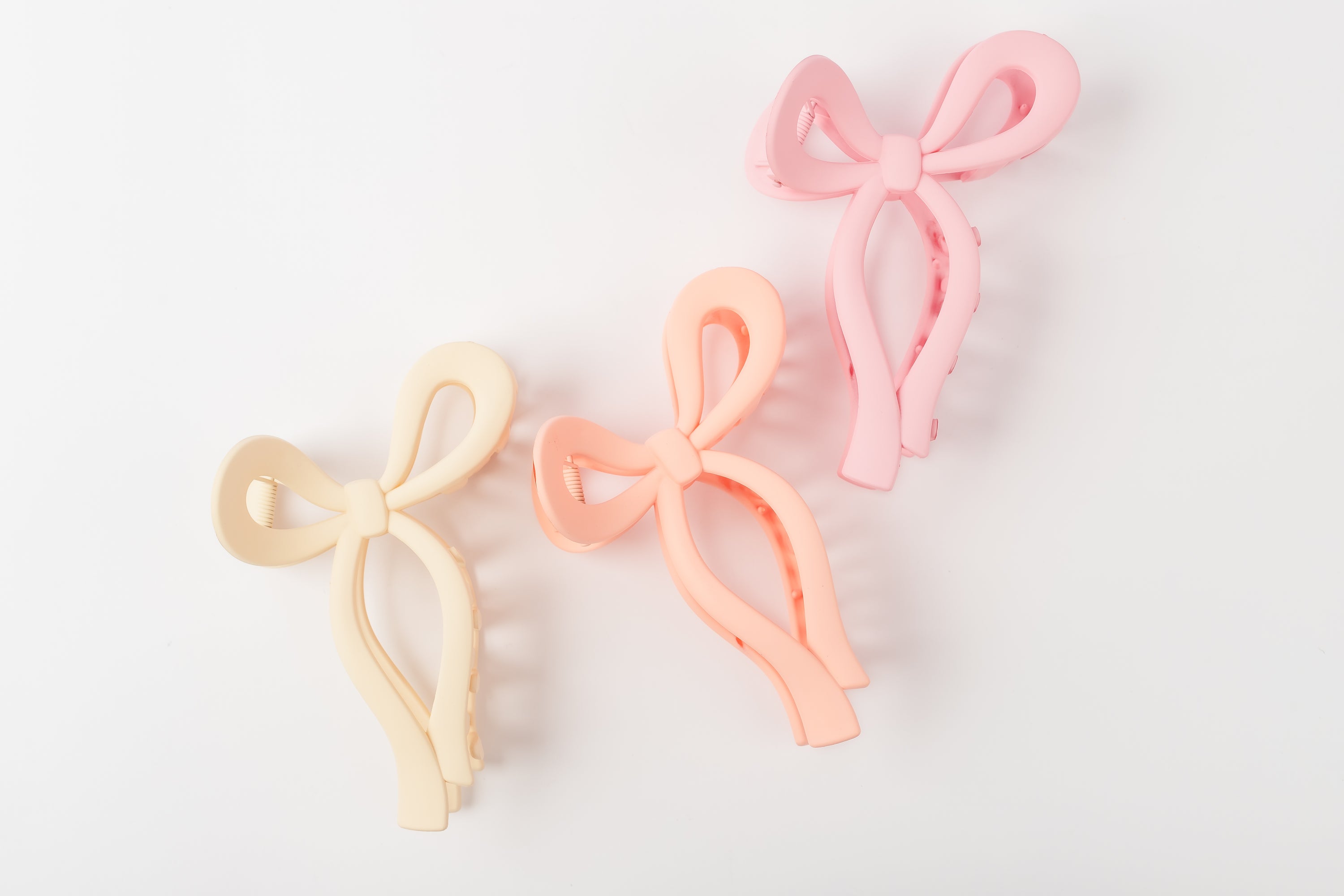 Coquette Couture 3pk Hair Bow Clips