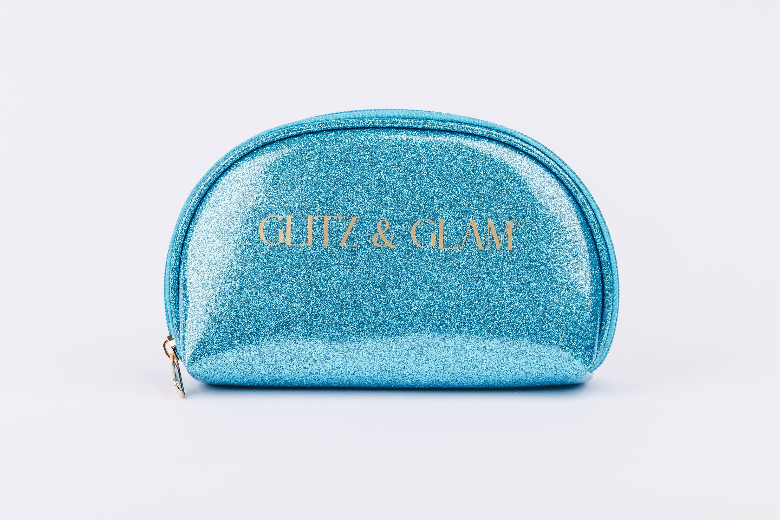 Aquamarine Glitz & Glam |11pc Travel Brush Set | GG18781