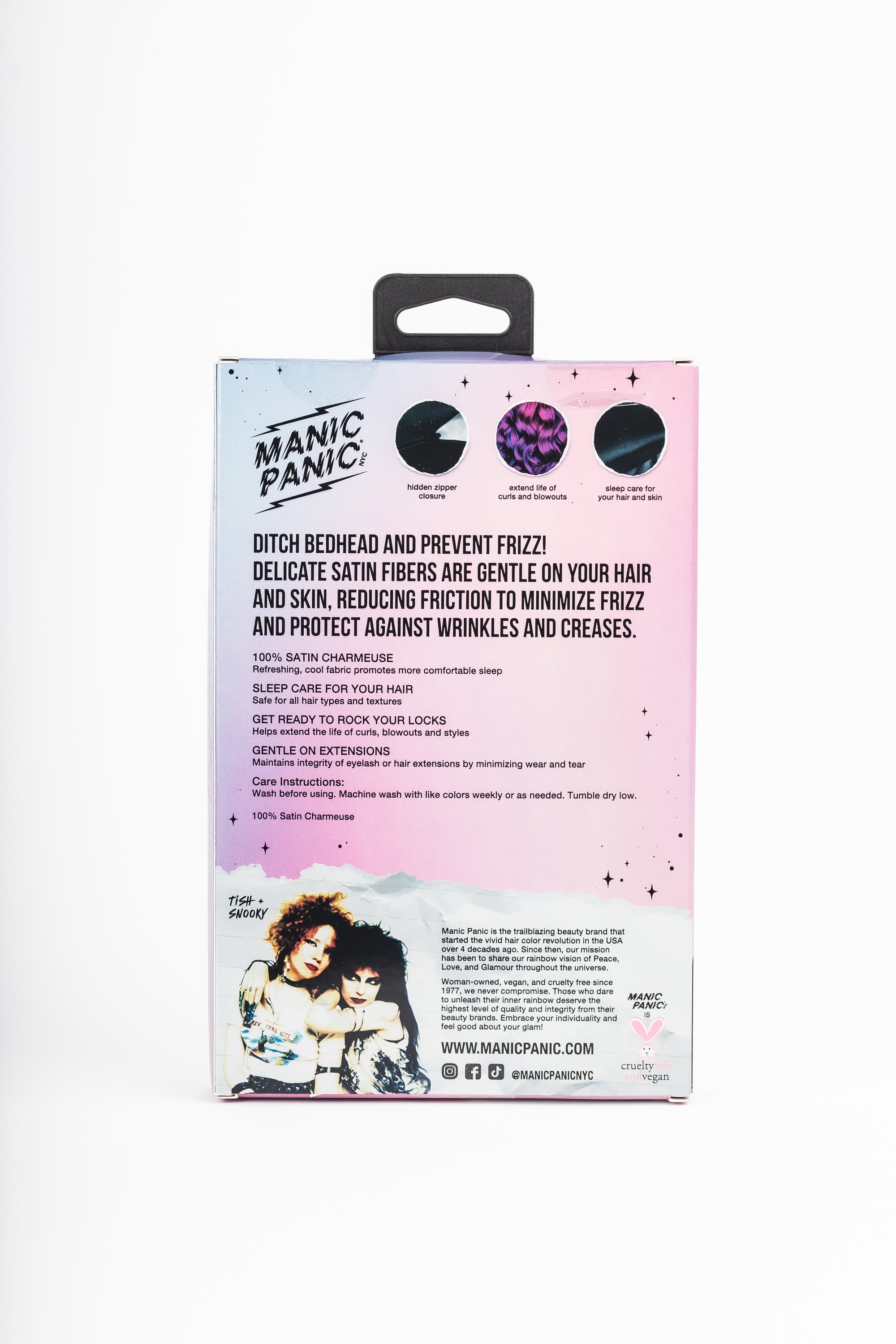 Manic Panic Satin Pillowcase