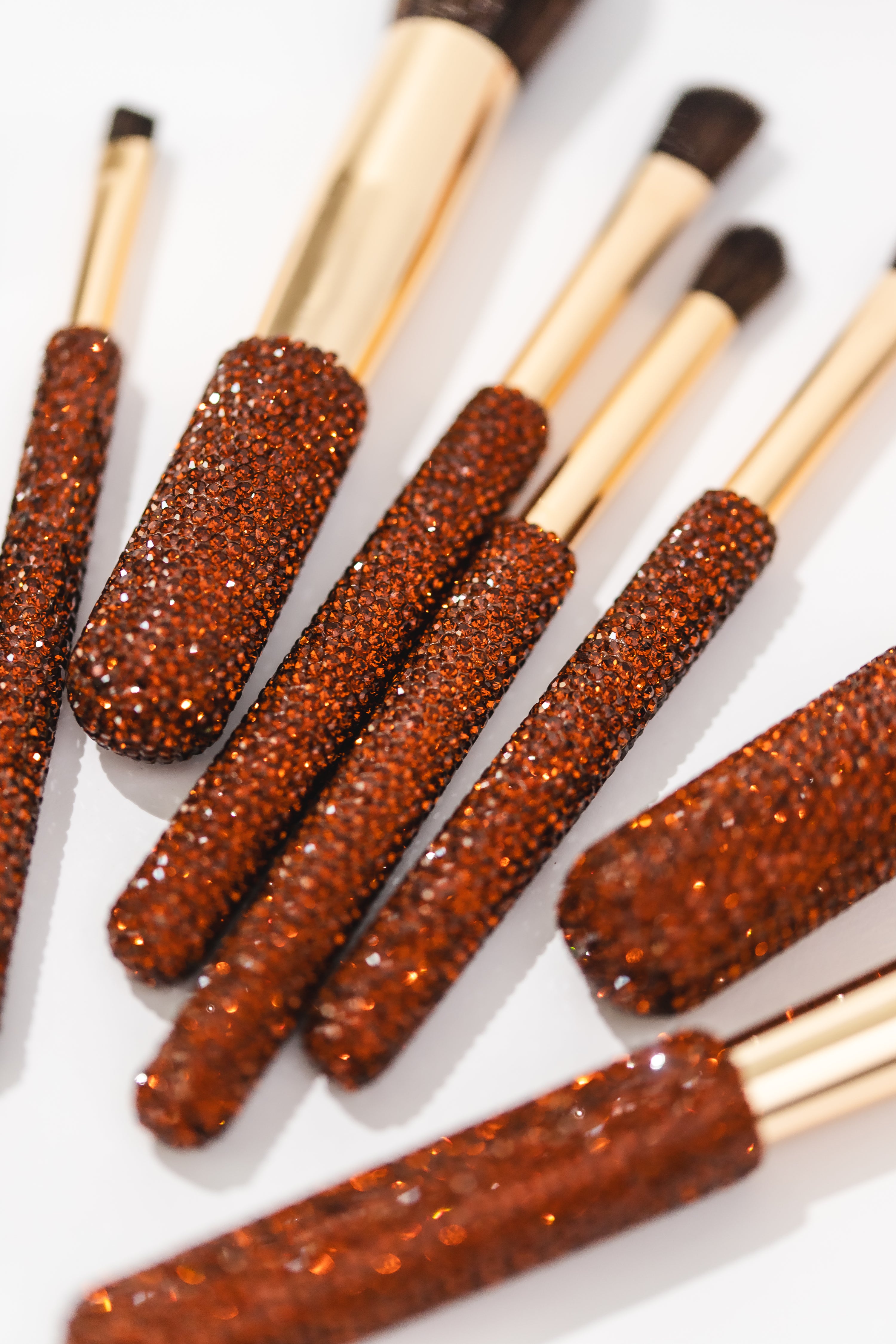 Smoke Topaz Glitz & Glam |11pc Travel Brush Set | GG18855