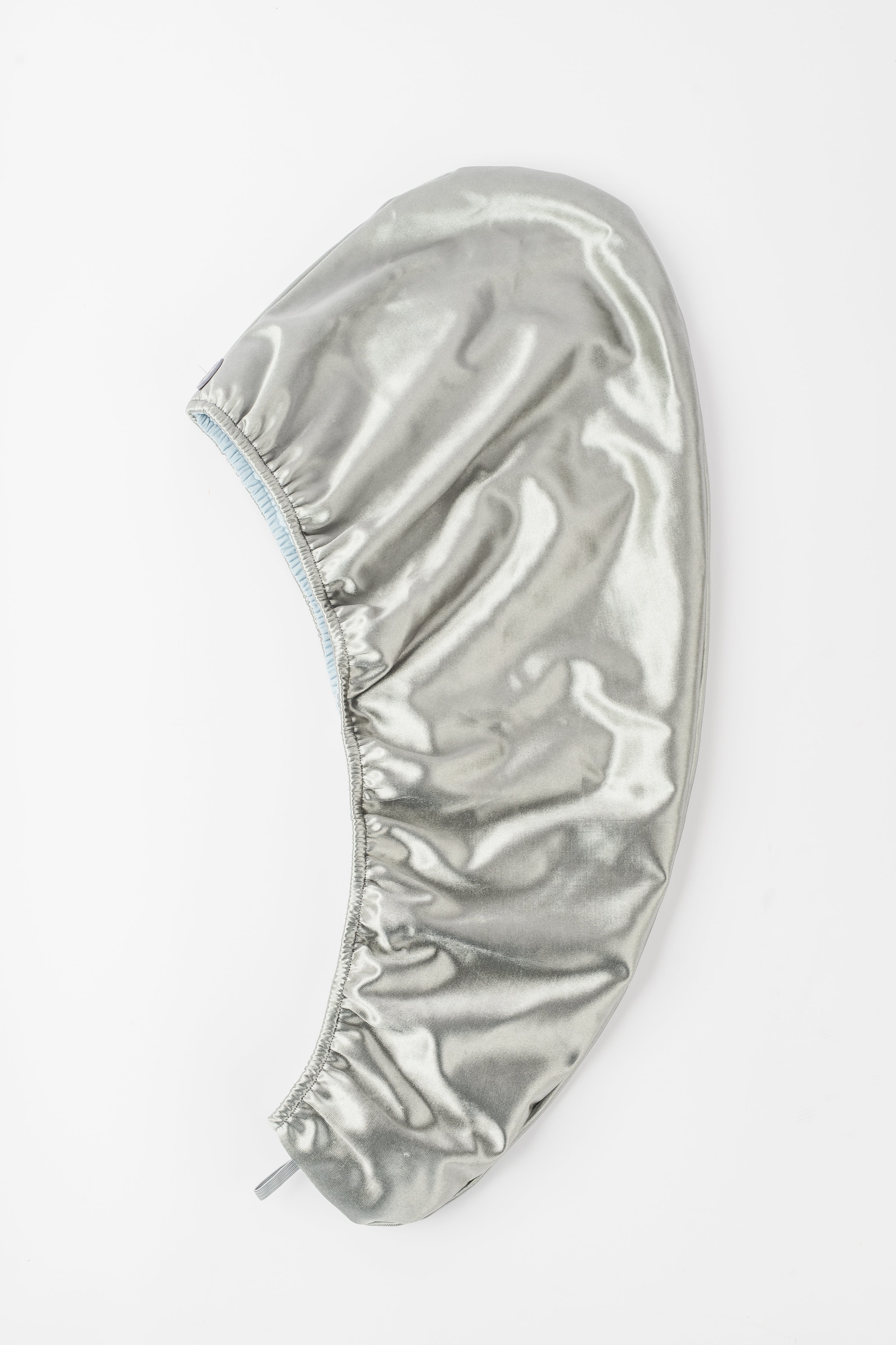 Nora Rose Double-Layered Satin & Bamboo Hair Turban