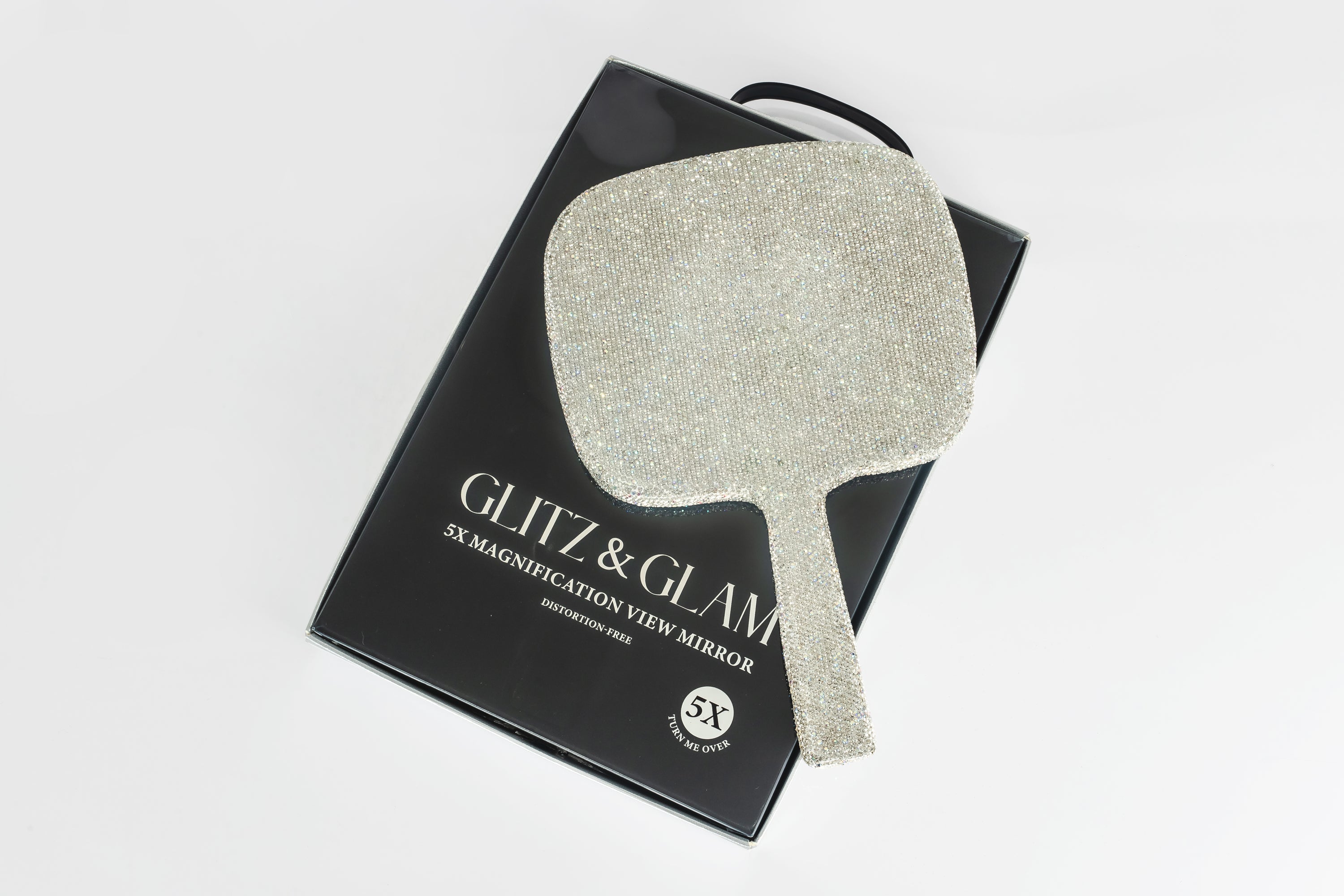 GLITZ & GLAM BLING HANDHELD MIRROR