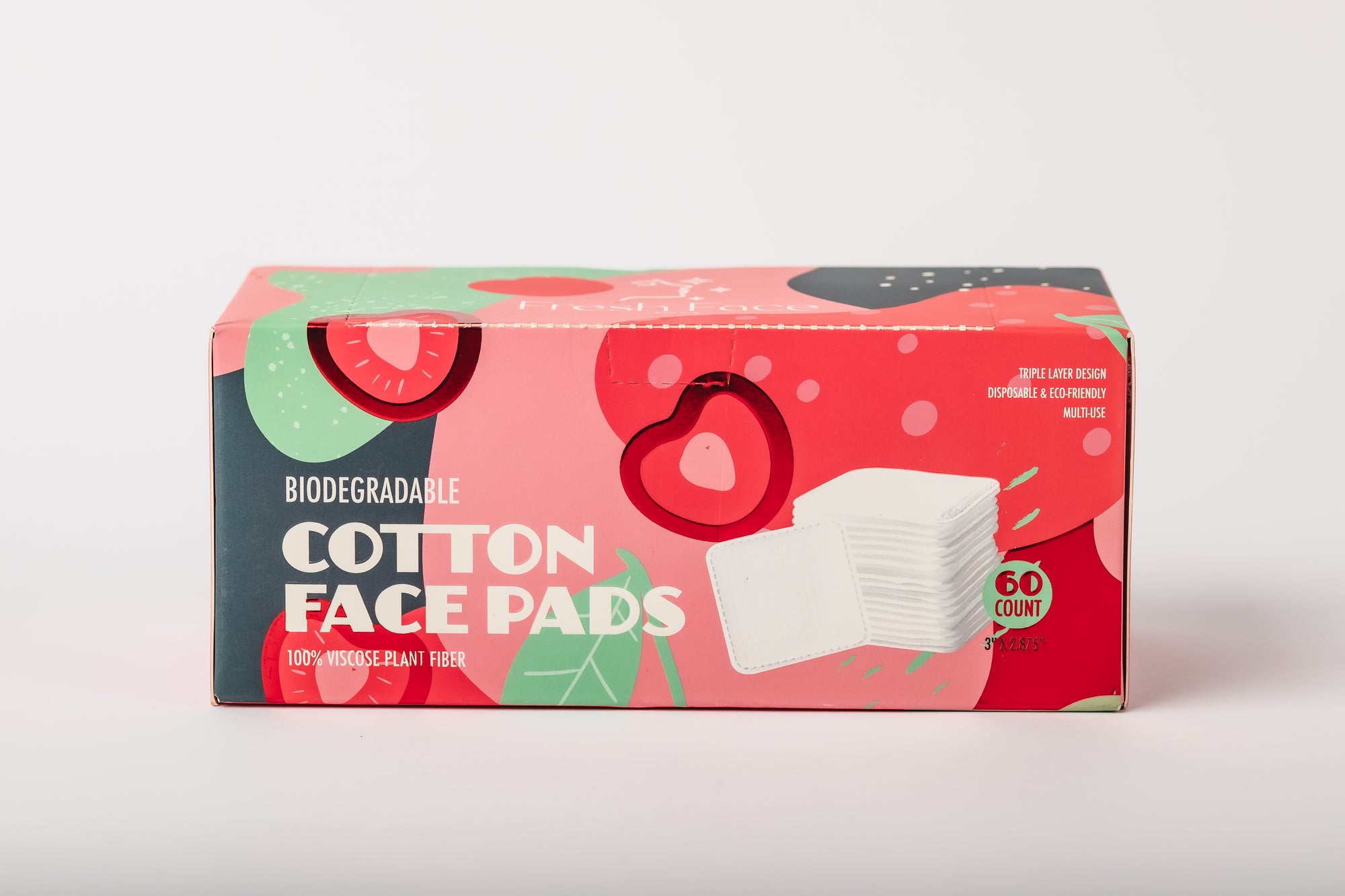 Fresh Face Biodegradable Cotton Face Pads