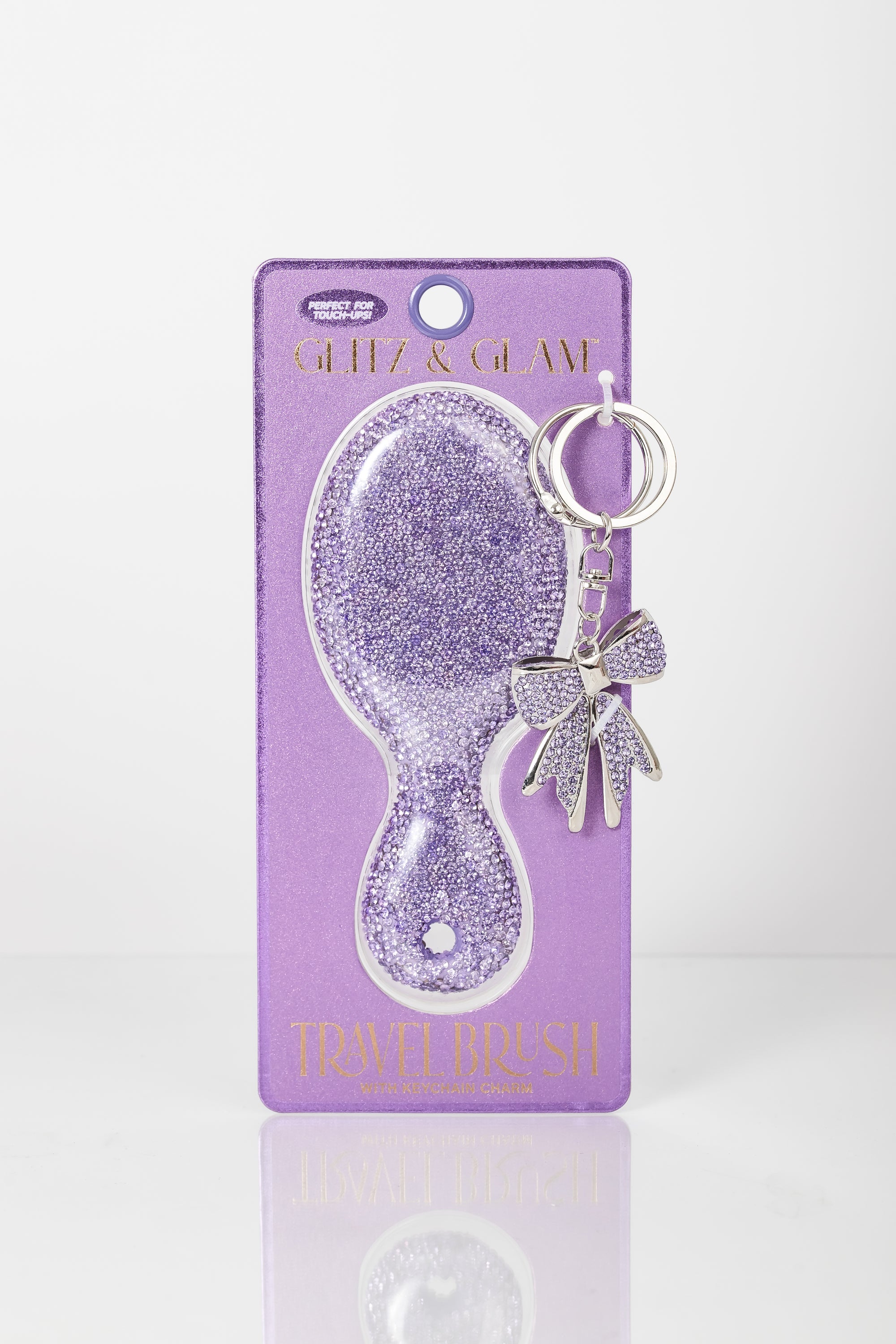 Glitz & Glam Keychain Travel Brush