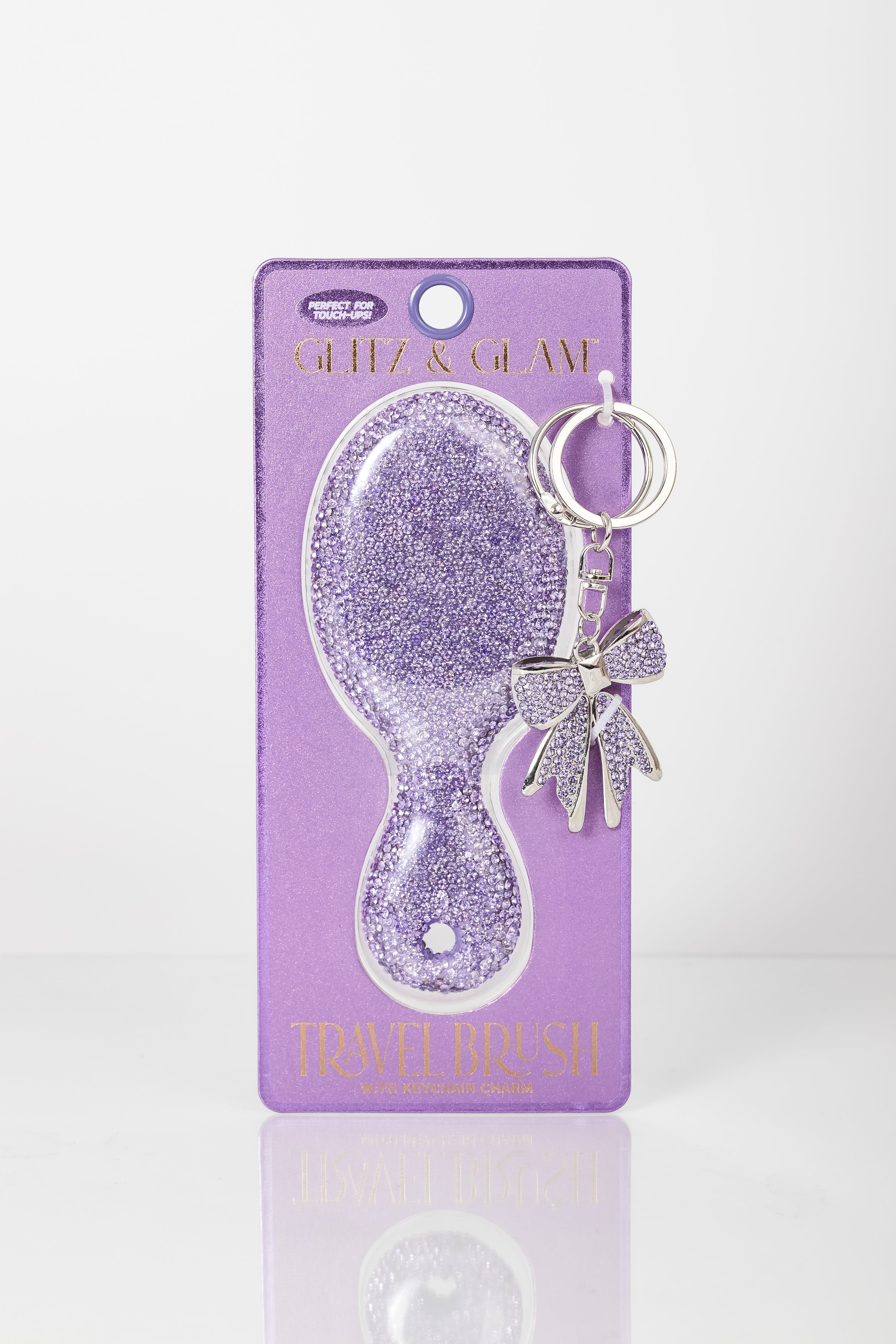 Glitz & Glam Keychain Travel Brush