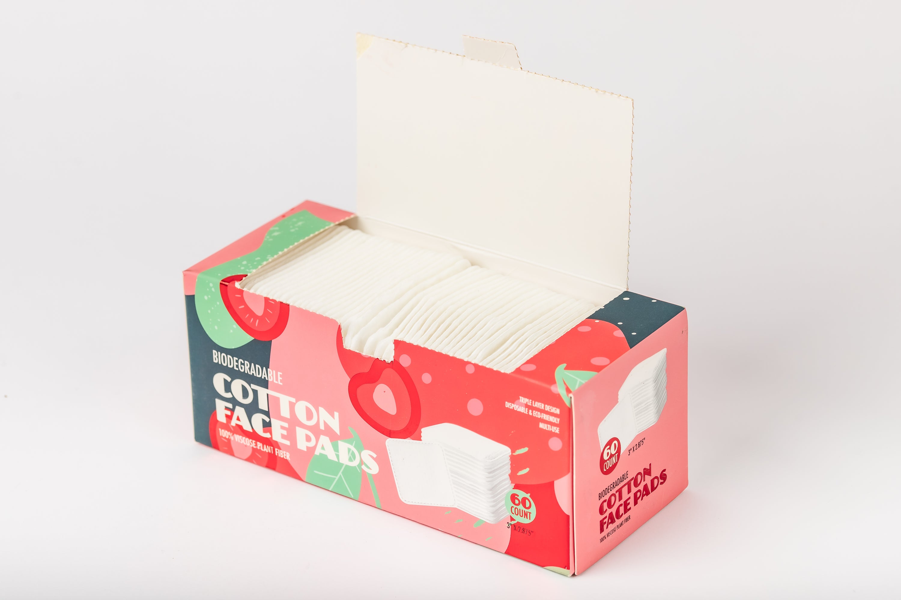 Fresh Face Biodegradable Cotton Face Pads