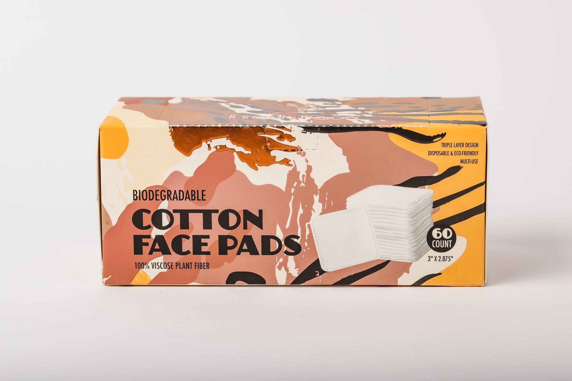 Fresh Face Biodegradable Cotton Face Pads
