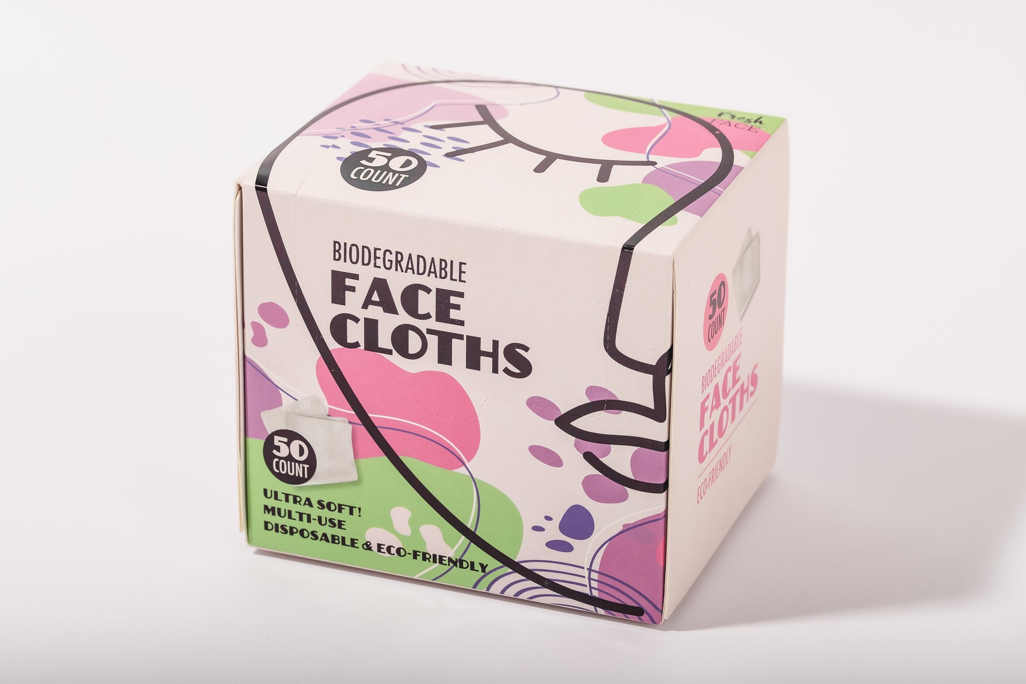 Fresh Face Biodegradable Face Cloths