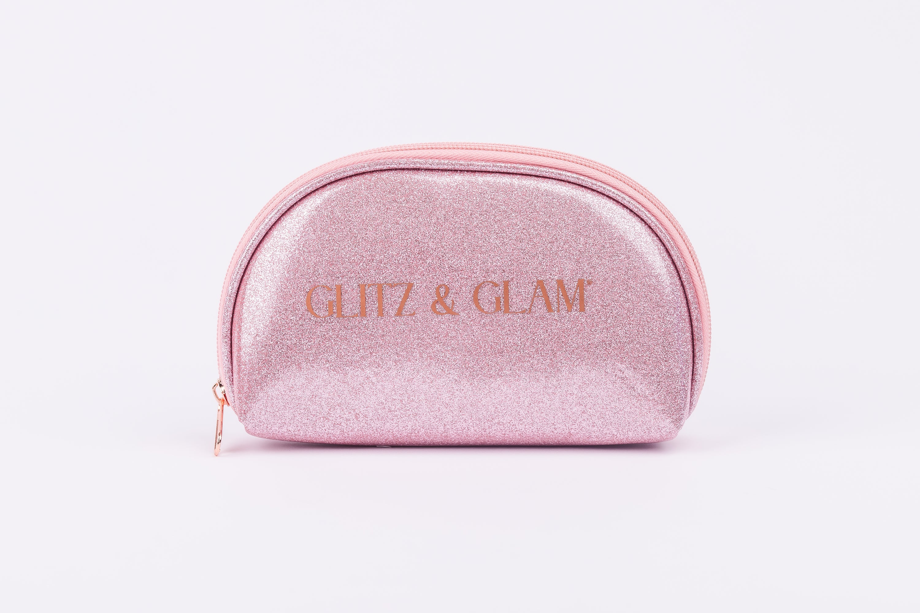 Dusty Pink Glitz & Glam |11pc Travel Brush Set | GG18775