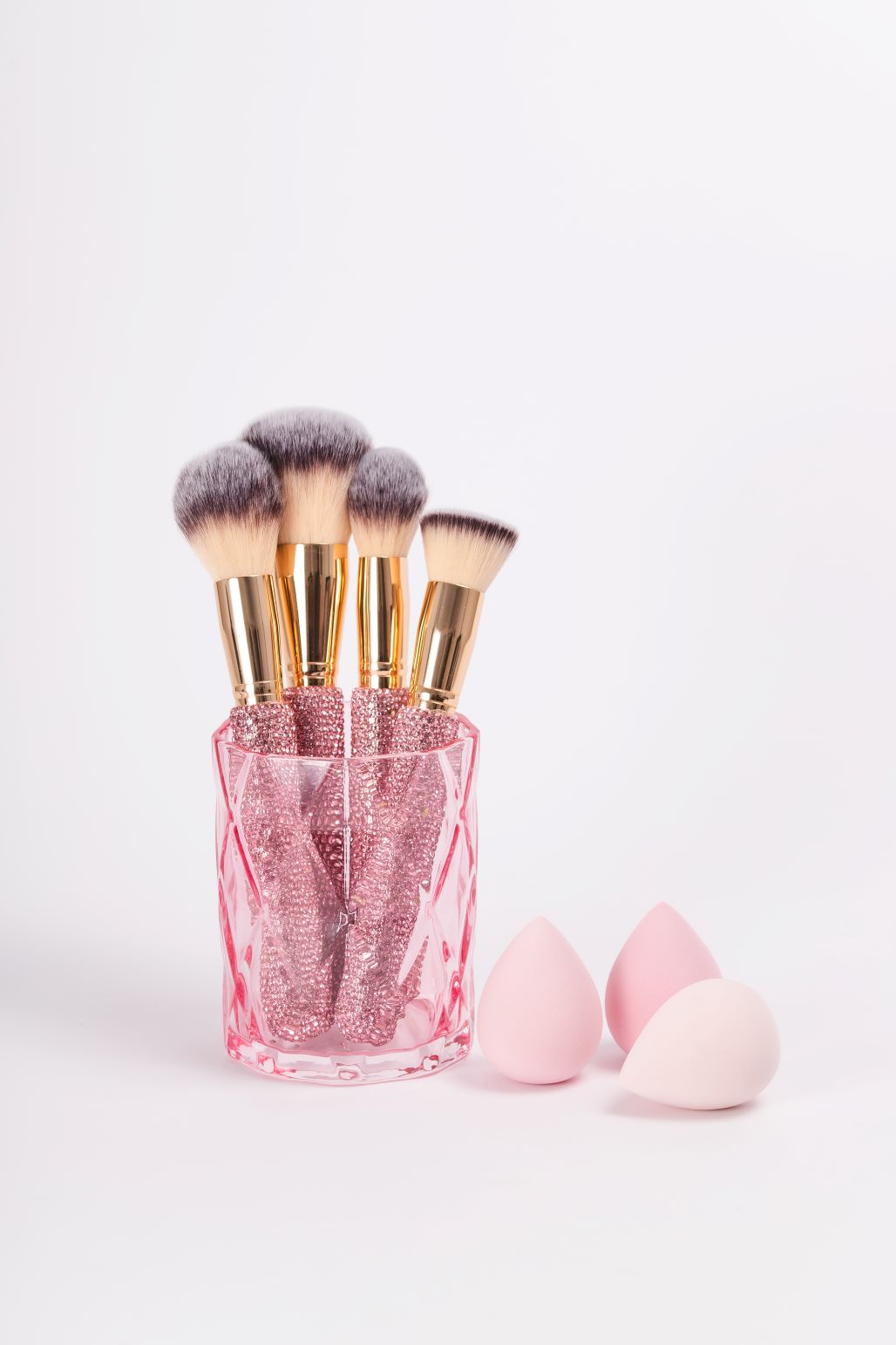 Pink Glitz & Glam | 8pc Oversized Essential Brush Set